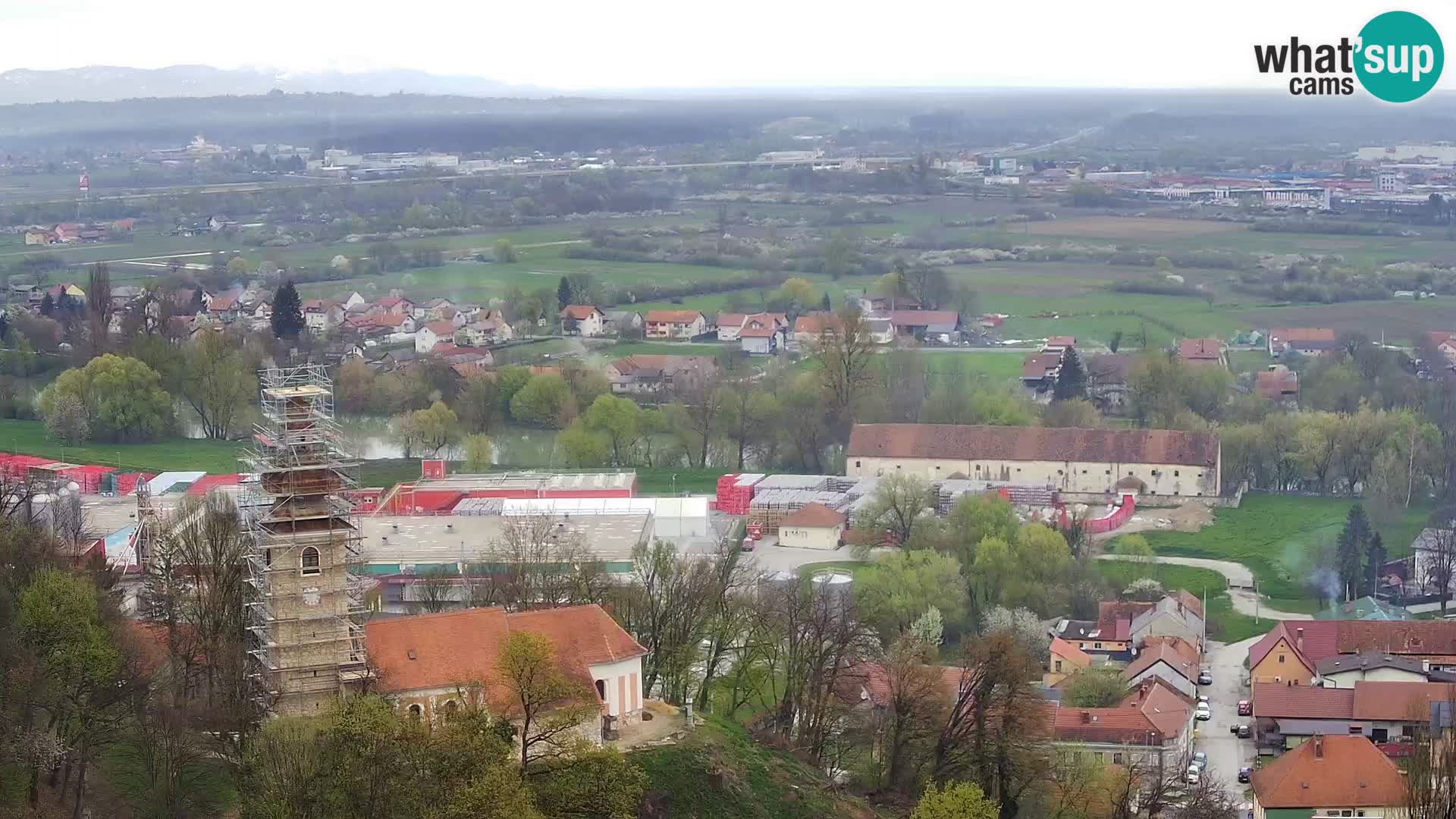 Webcam Karlovac Château Dubovac – Vue en direct de ce monument historique