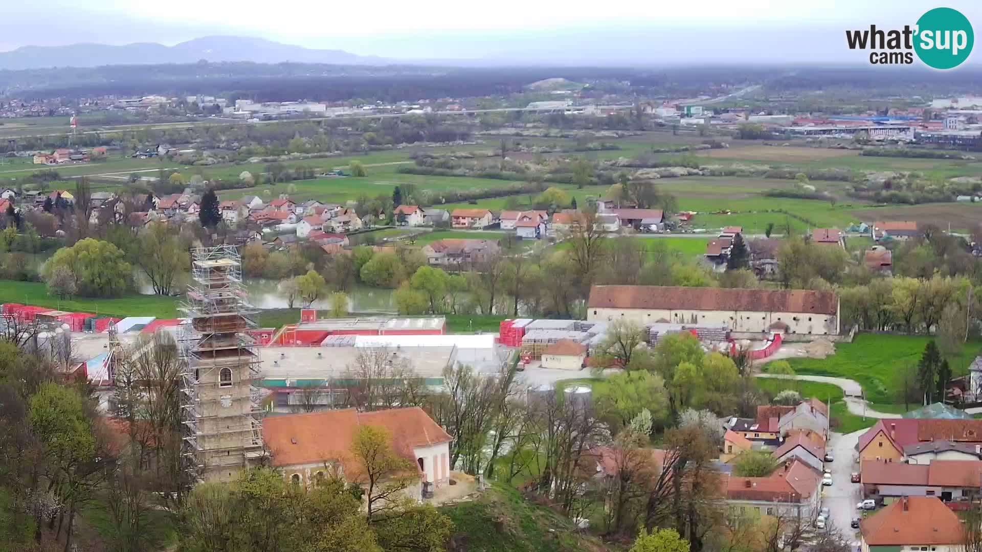 Webcam Castello Dubovac Karlovac – Vista Live sul Castello Storico