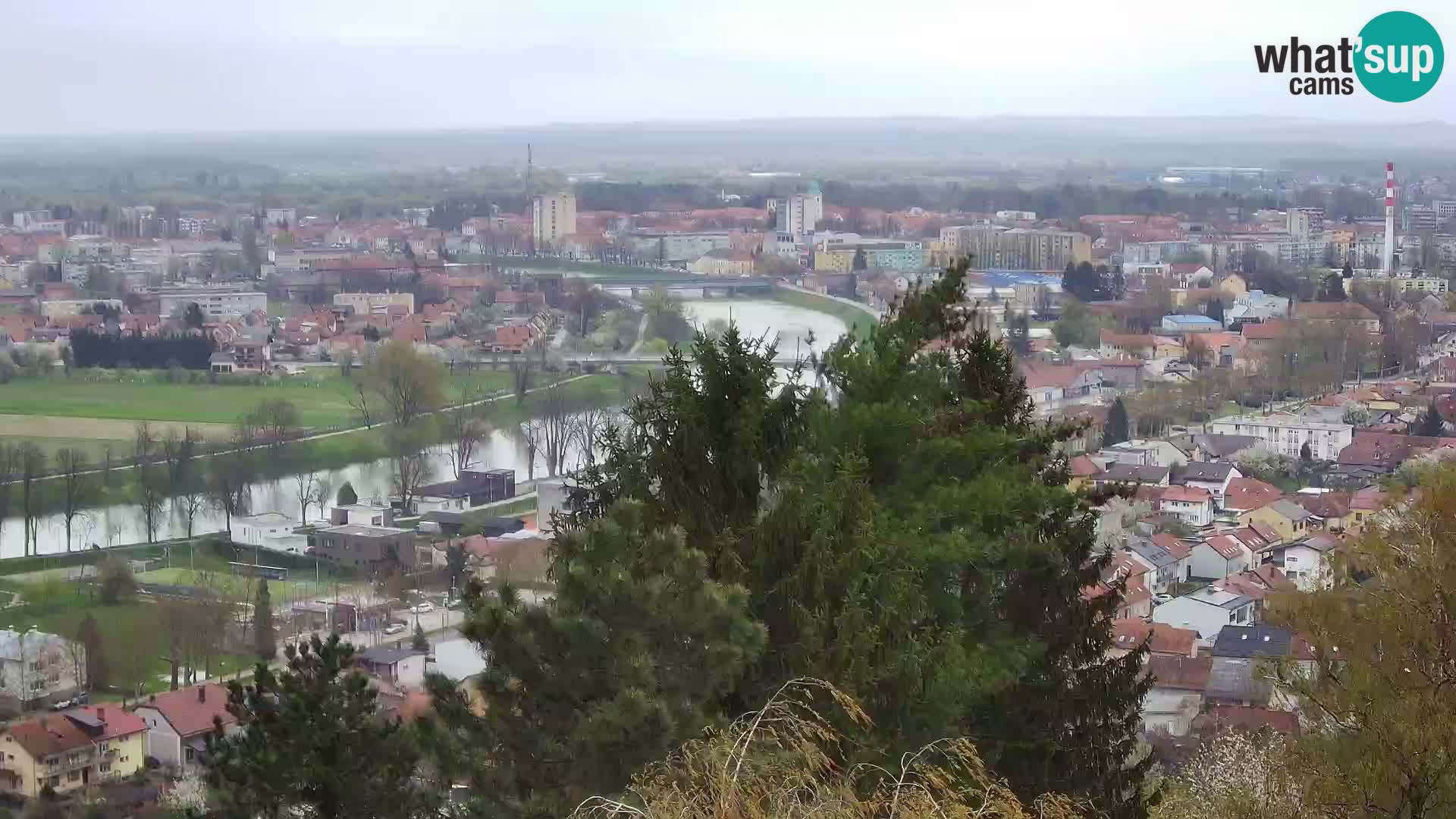 Webcam Karlovac Château Dubovac – Vue en direct de ce monument historique