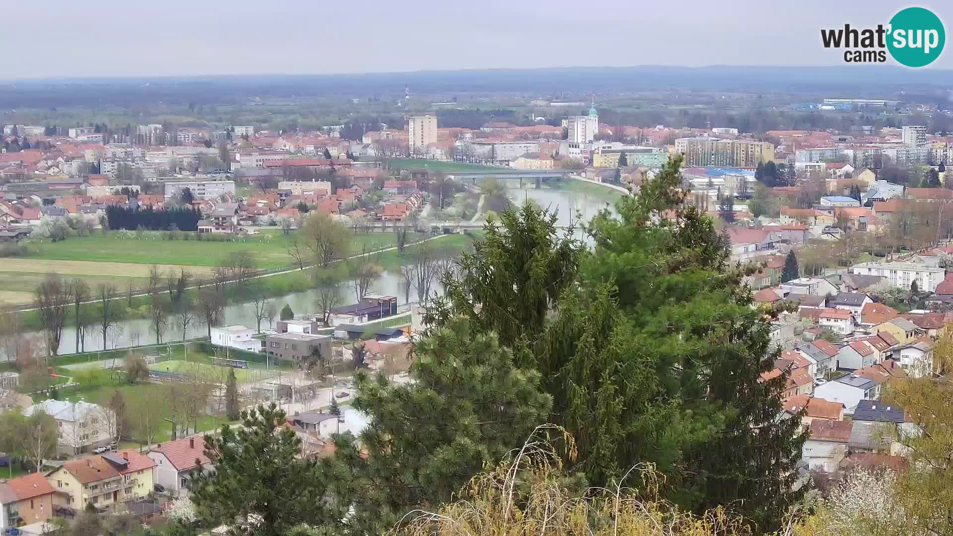 Web kamera Karlovac – Dvorac Dubovac uživo