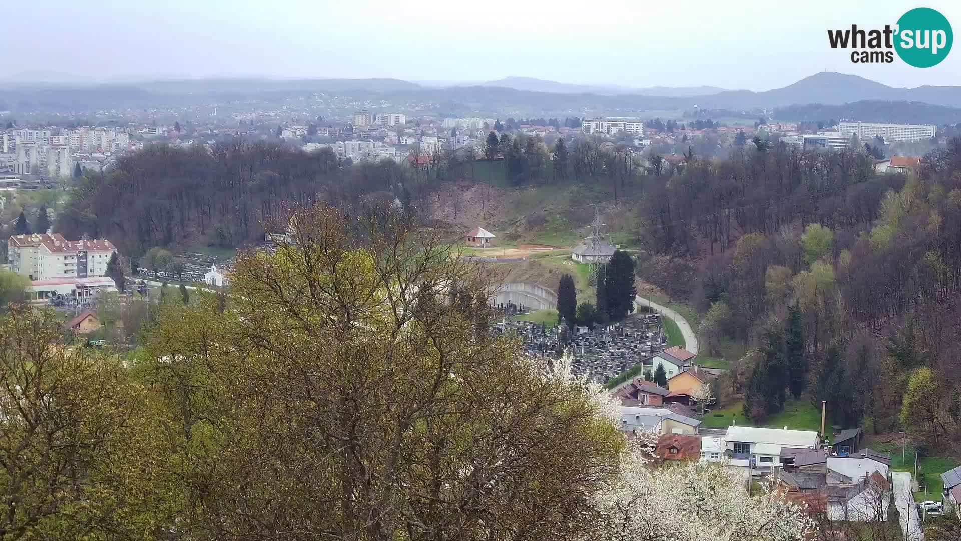 Webcam Karlovac Château Dubovac – Vue en direct de ce monument historique