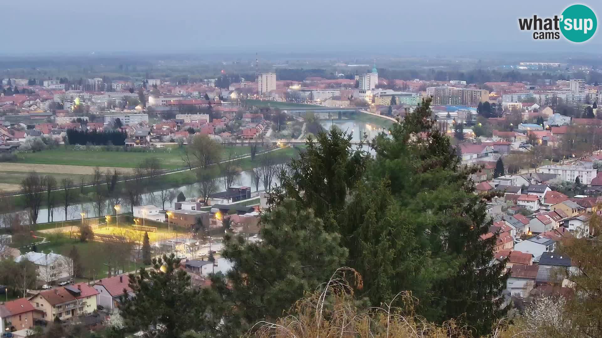 Webcam Karlovac Château Dubovac – Vue en direct de ce monument historique