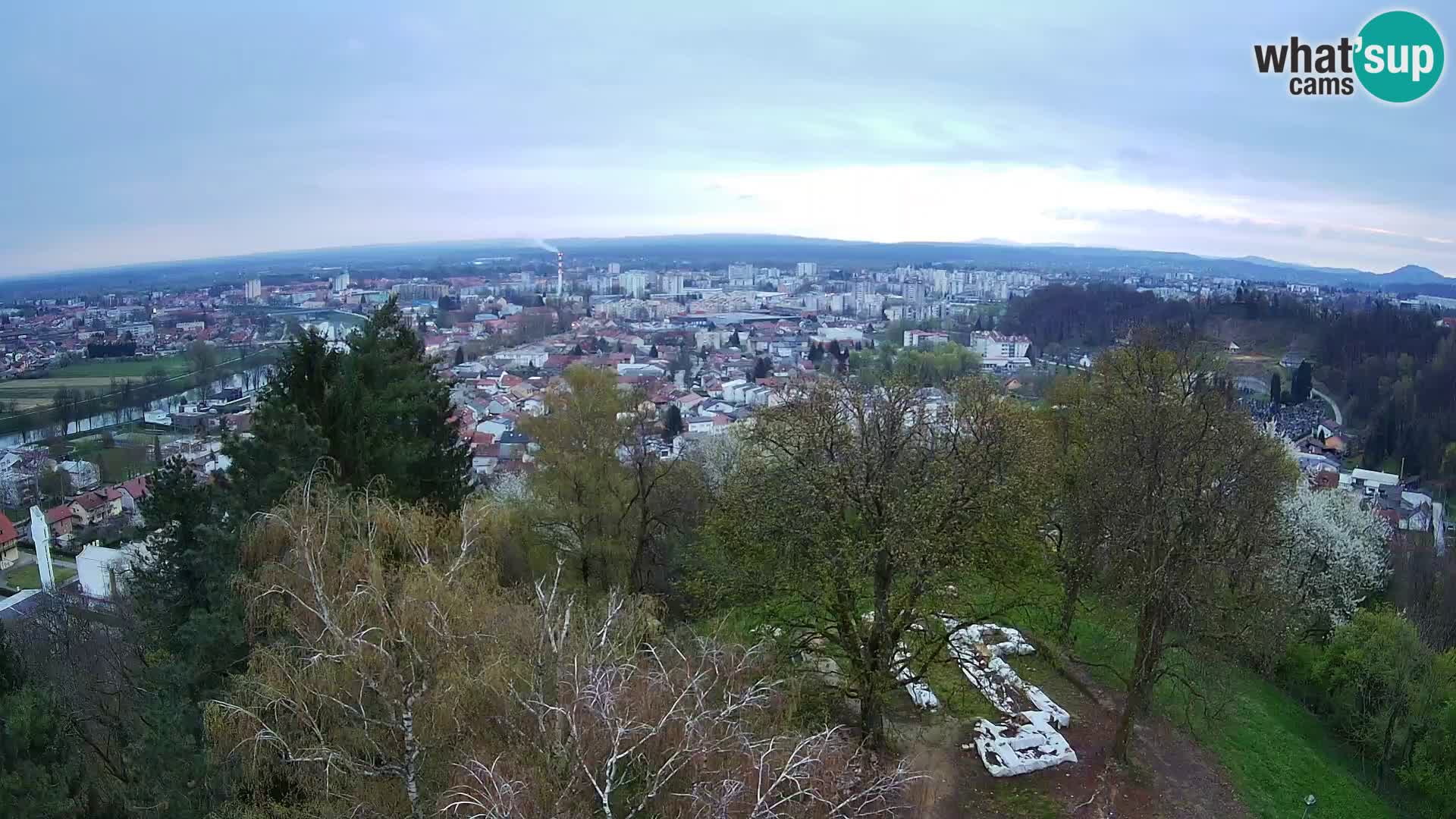 Webcam Karlovac Dubovac Castle – Live View of Karlovac’s Historic Landmark