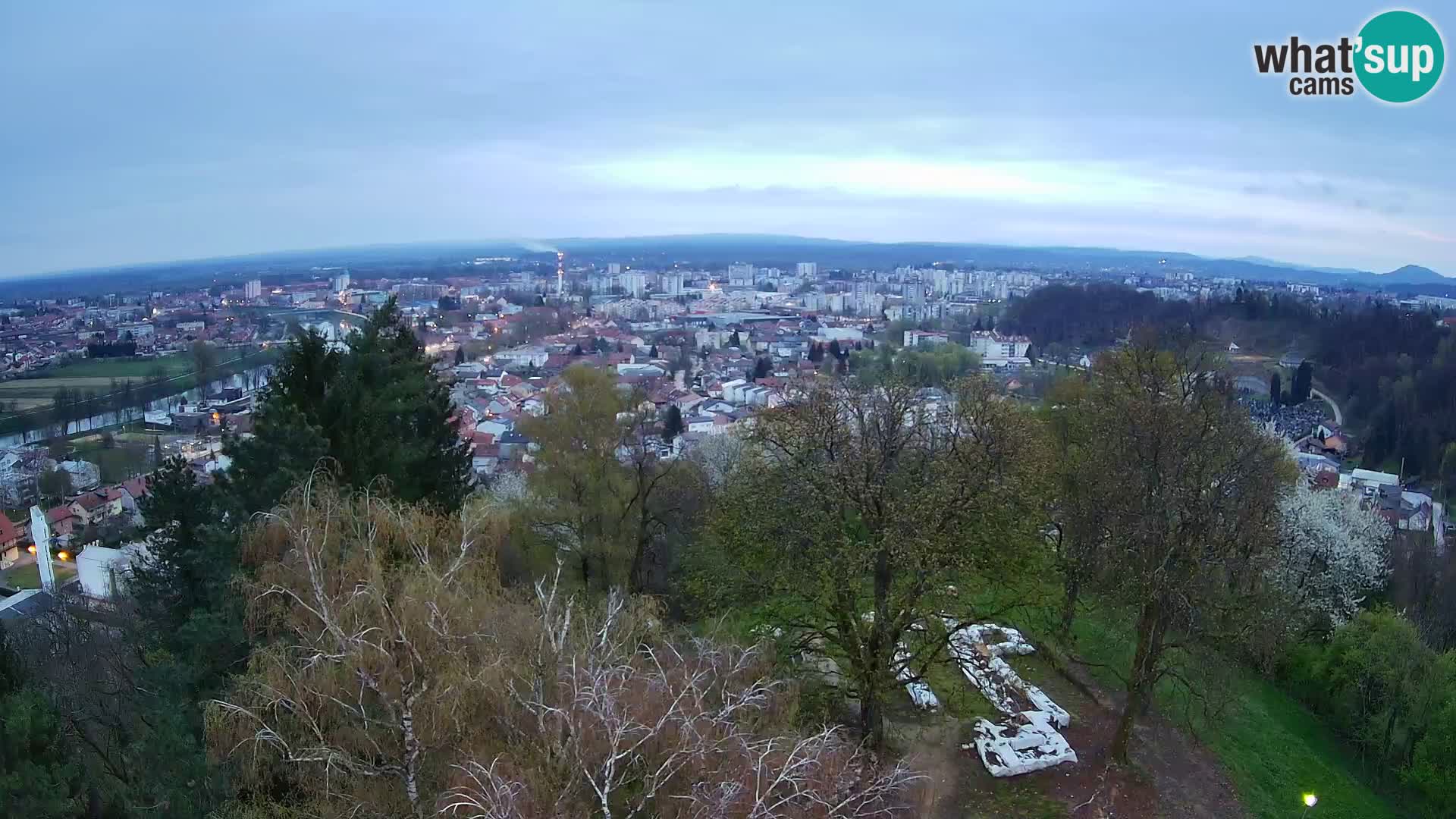 Webcam Karlovac Dubovac Castle – Live View of Karlovac’s Historic Landmark