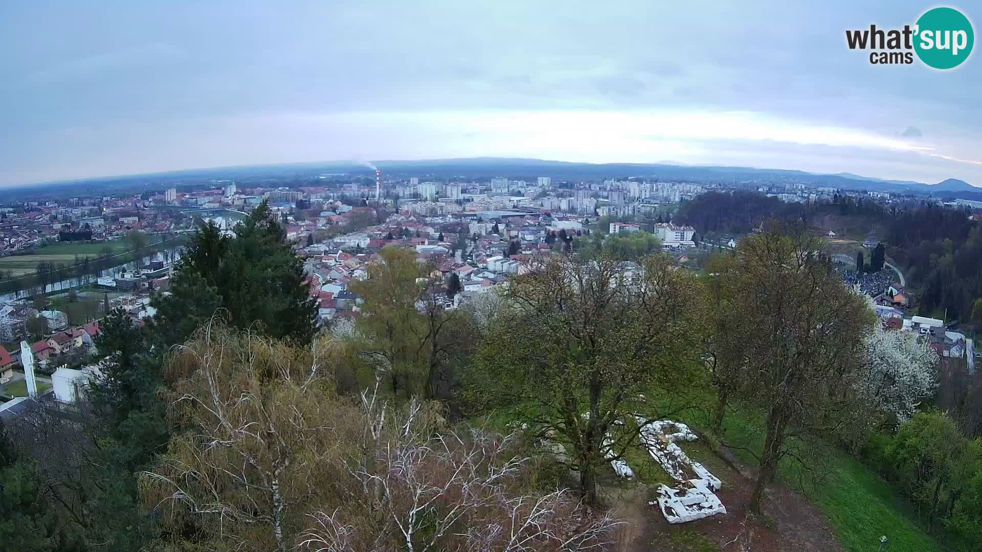 Webcam Karlovac Dubovac Castle – Live View of Karlovac’s Historic Landmark