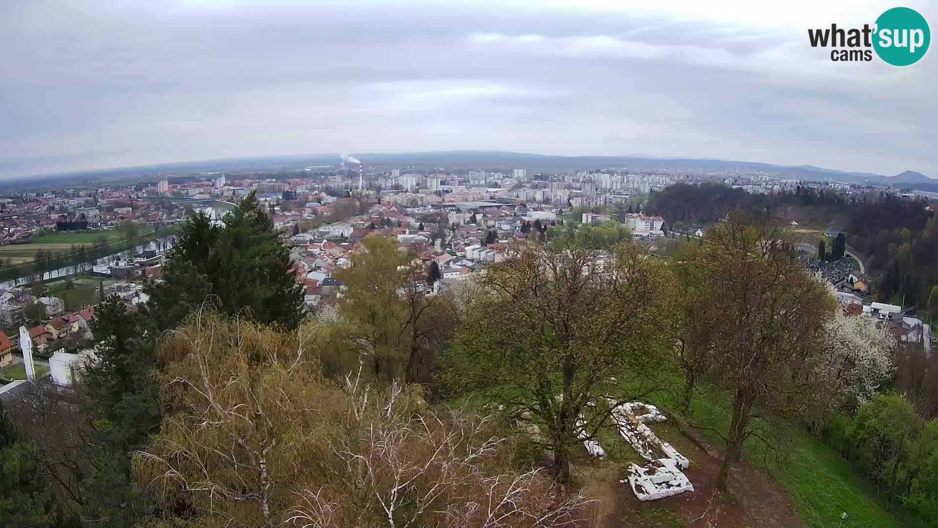 Webcam Karlovac Château Dubovac – Vue en direct de ce monument historique