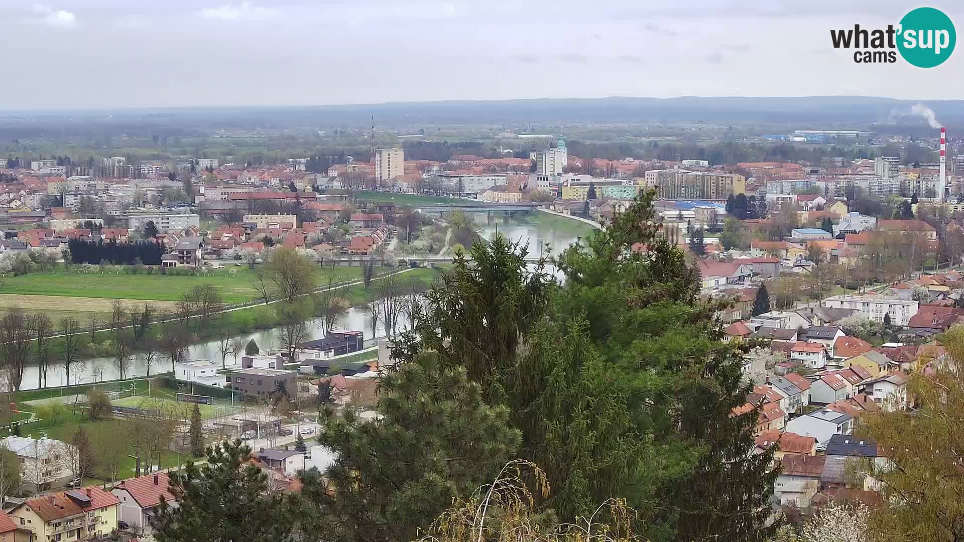 Web kamera Karlovac – Dvorac Dubovac uživo