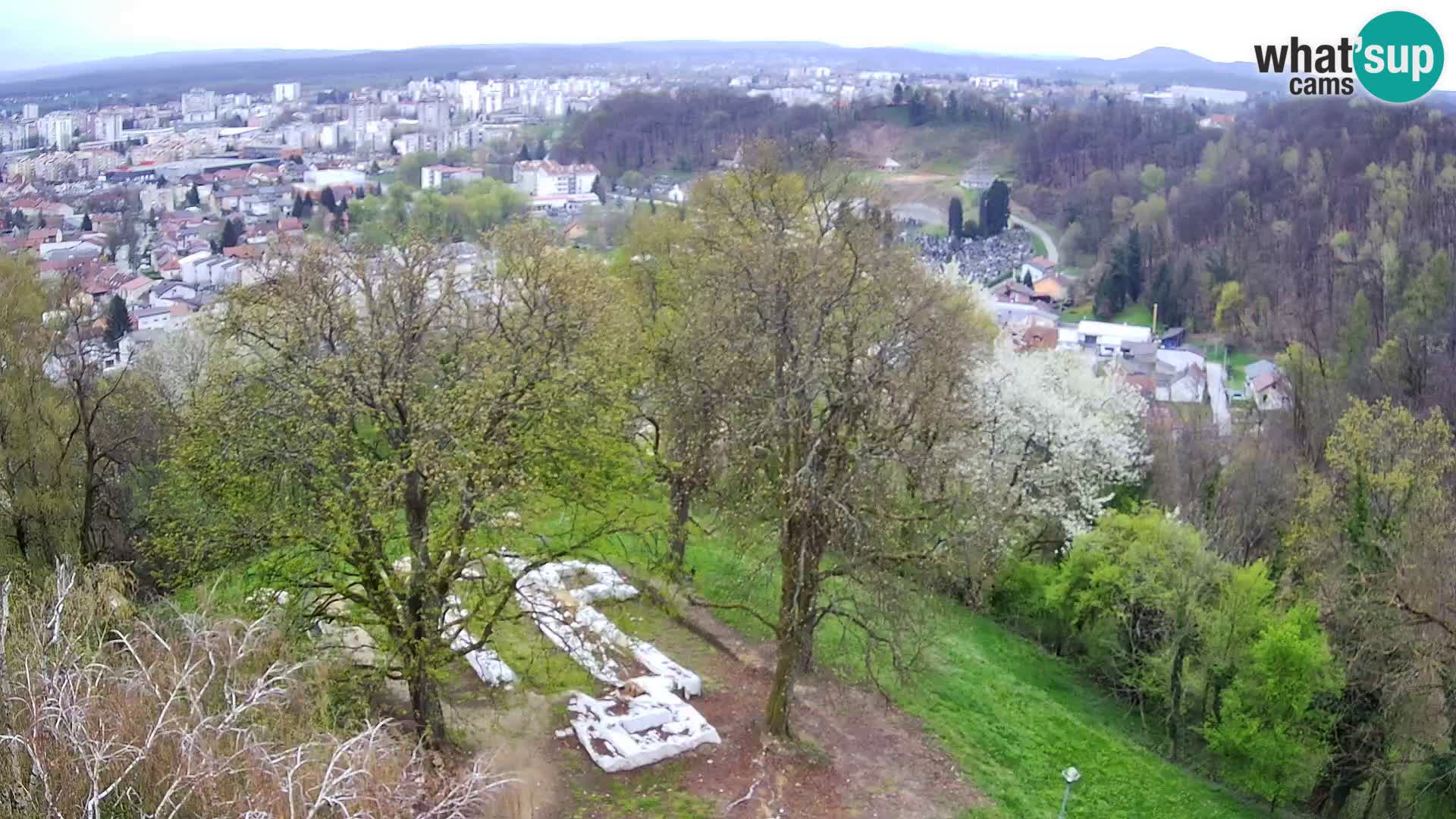 Web kamera Karlovac – Dvorac Dubovac uživo