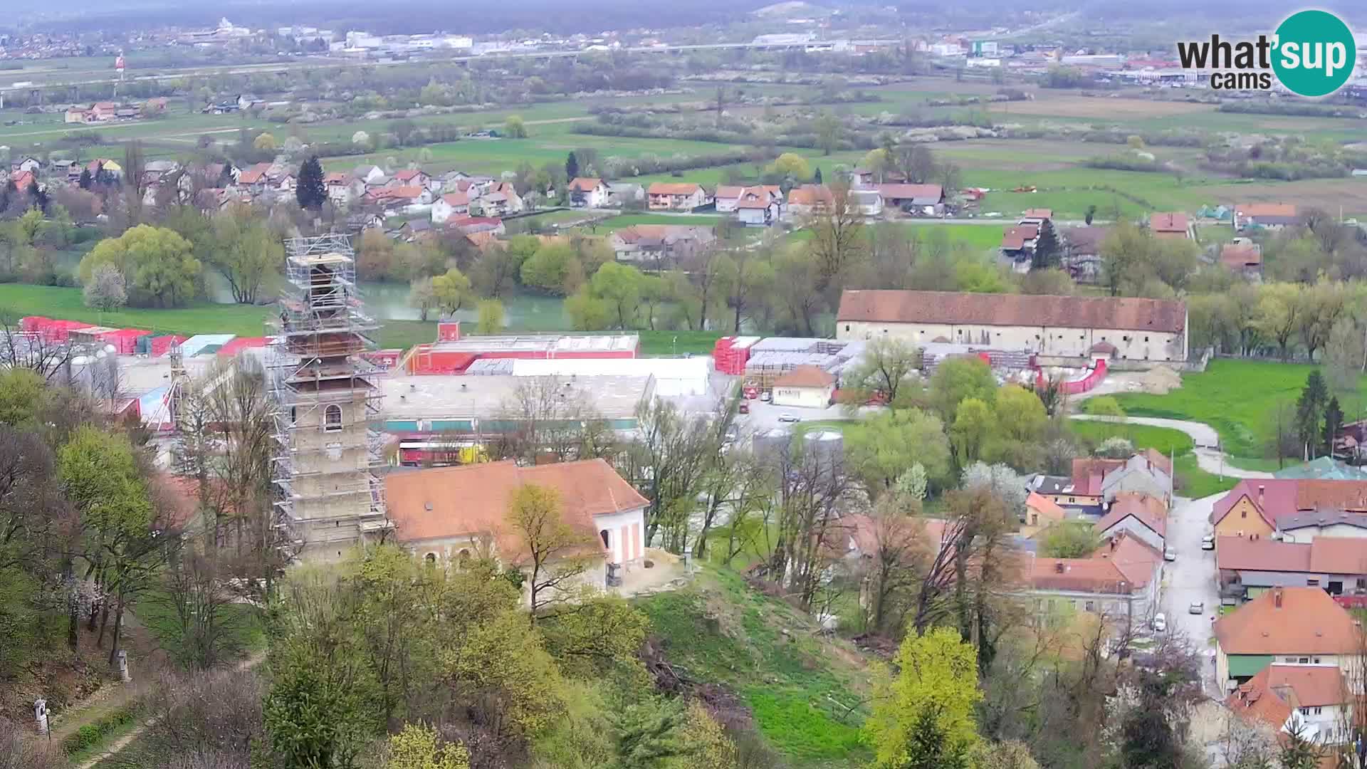 Webcam Karlovac Château Dubovac – Vue en direct de ce monument historique