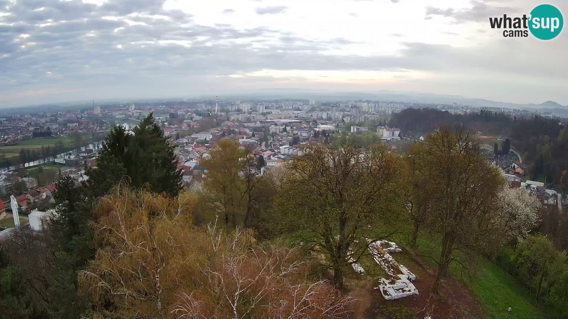 Webcam Karlovac Château Dubovac – Vue en direct de ce monument historique