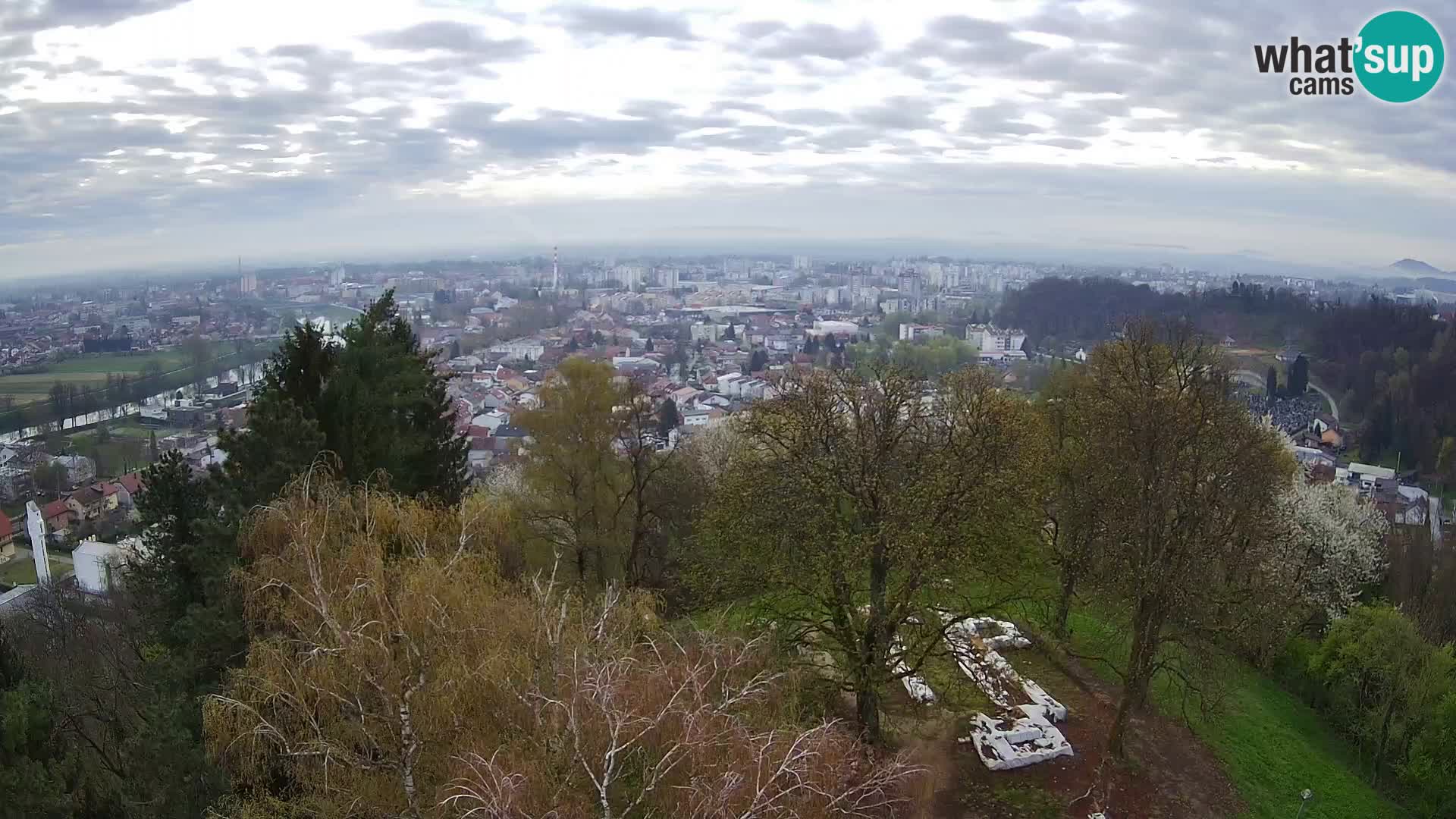 Webcam Karlovac Château Dubovac – Vue en direct de ce monument historique