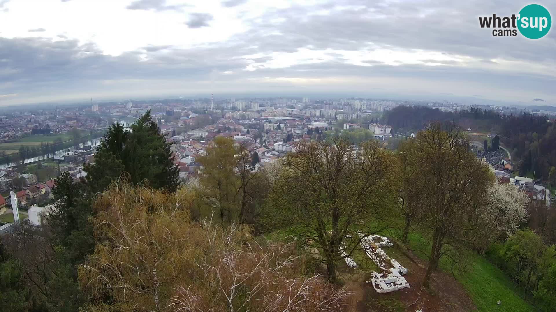 Webcam Karlovac Château Dubovac – Vue en direct de ce monument historique