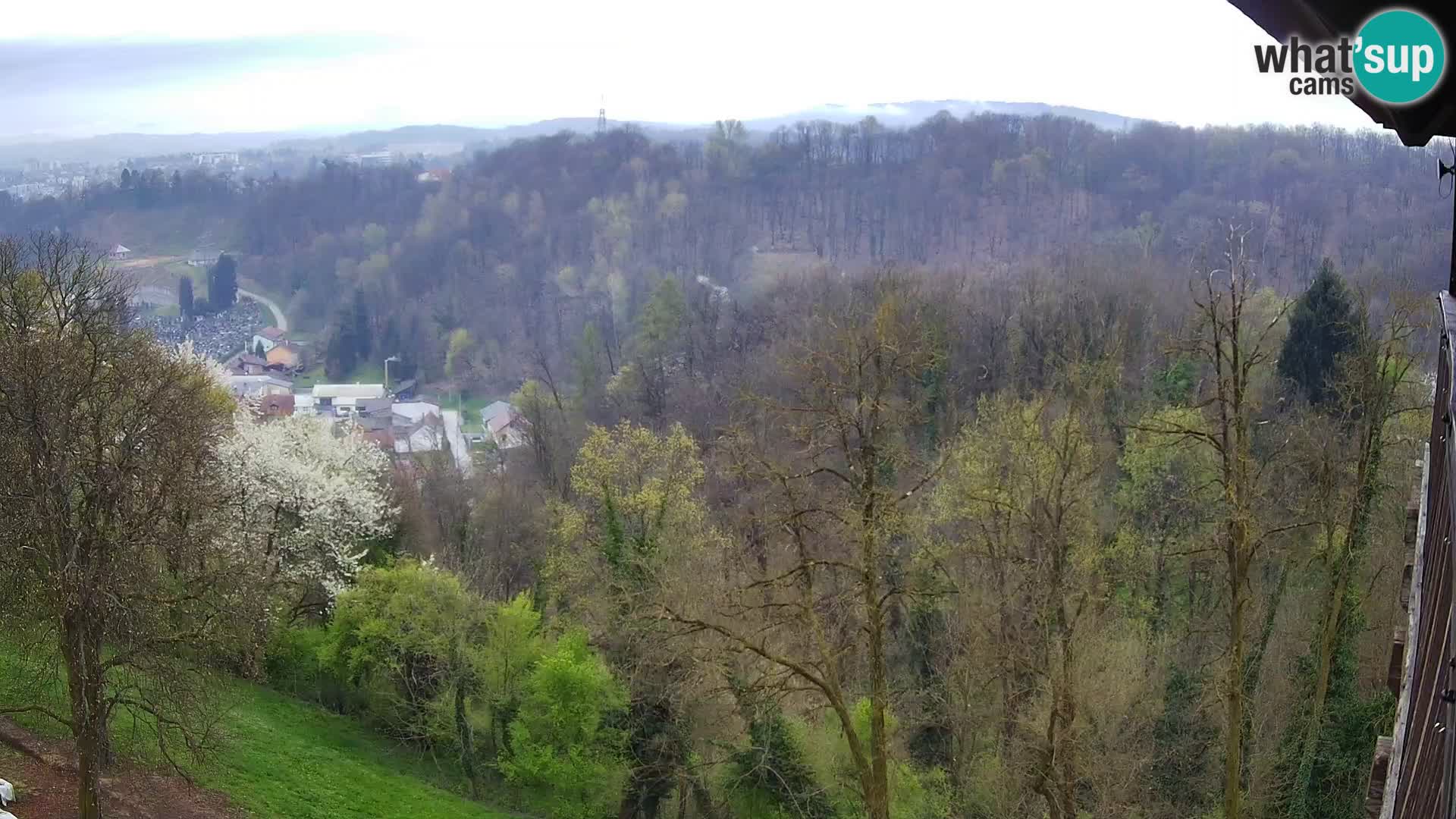 Webcam Castello Dubovac Karlovac – Vista Live sul Castello Storico