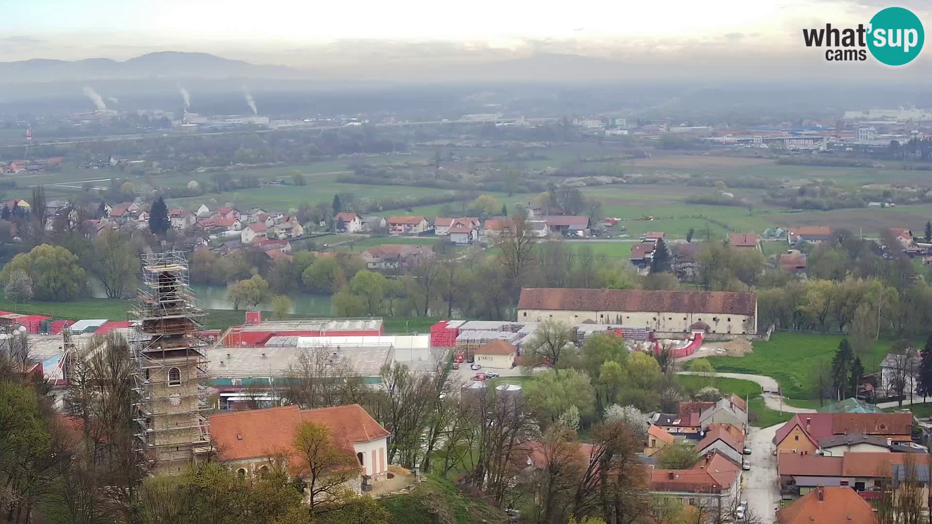 Webcam Castello Dubovac Karlovac – Vista Live sul Castello Storico