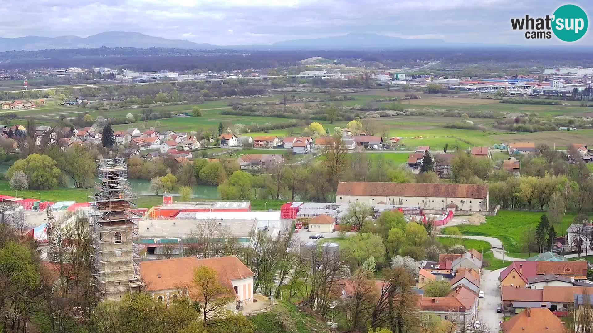 Webcam Karlovac Château Dubovac – Vue en direct de ce monument historique