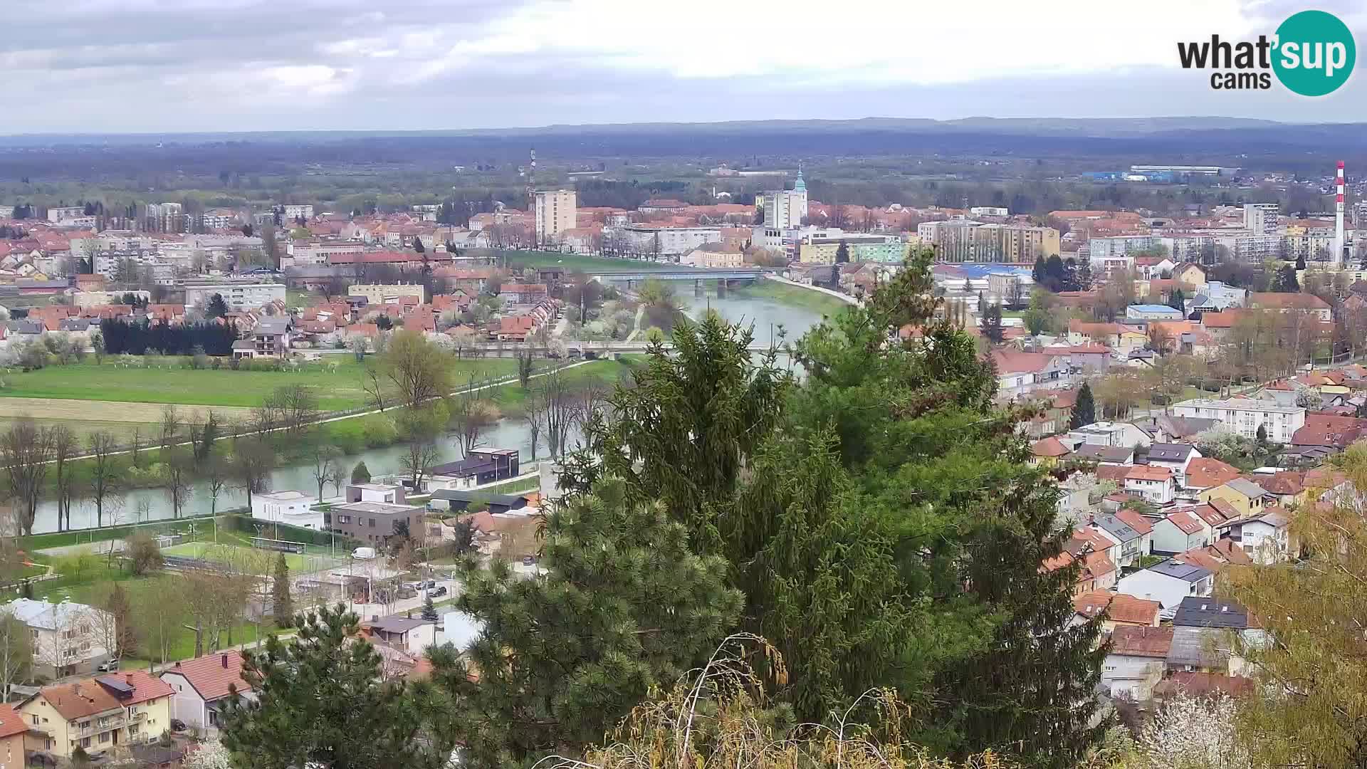 Webcam Karlovac Dubovac Castle – Live View of Karlovac’s Historic Landmark