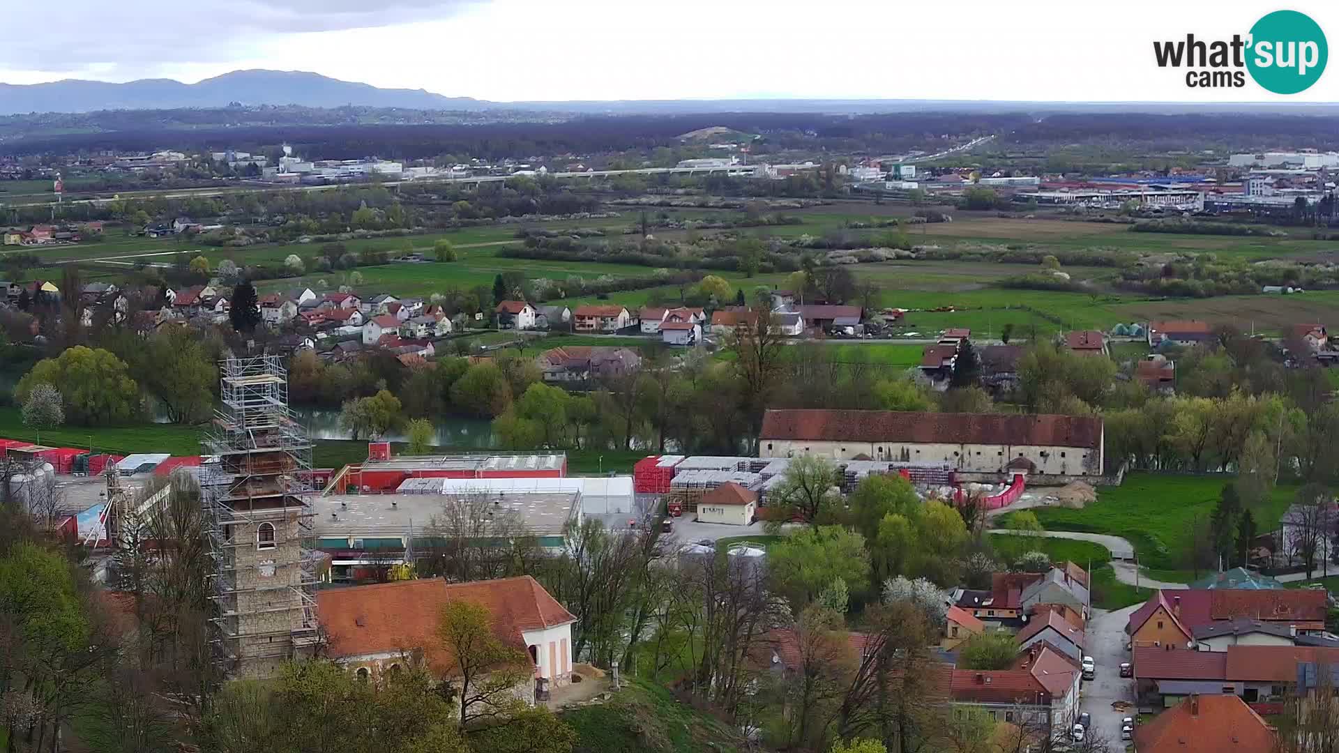 Webcam Karlovac Dubovac Castle – Live View of Karlovac’s Historic Landmark
