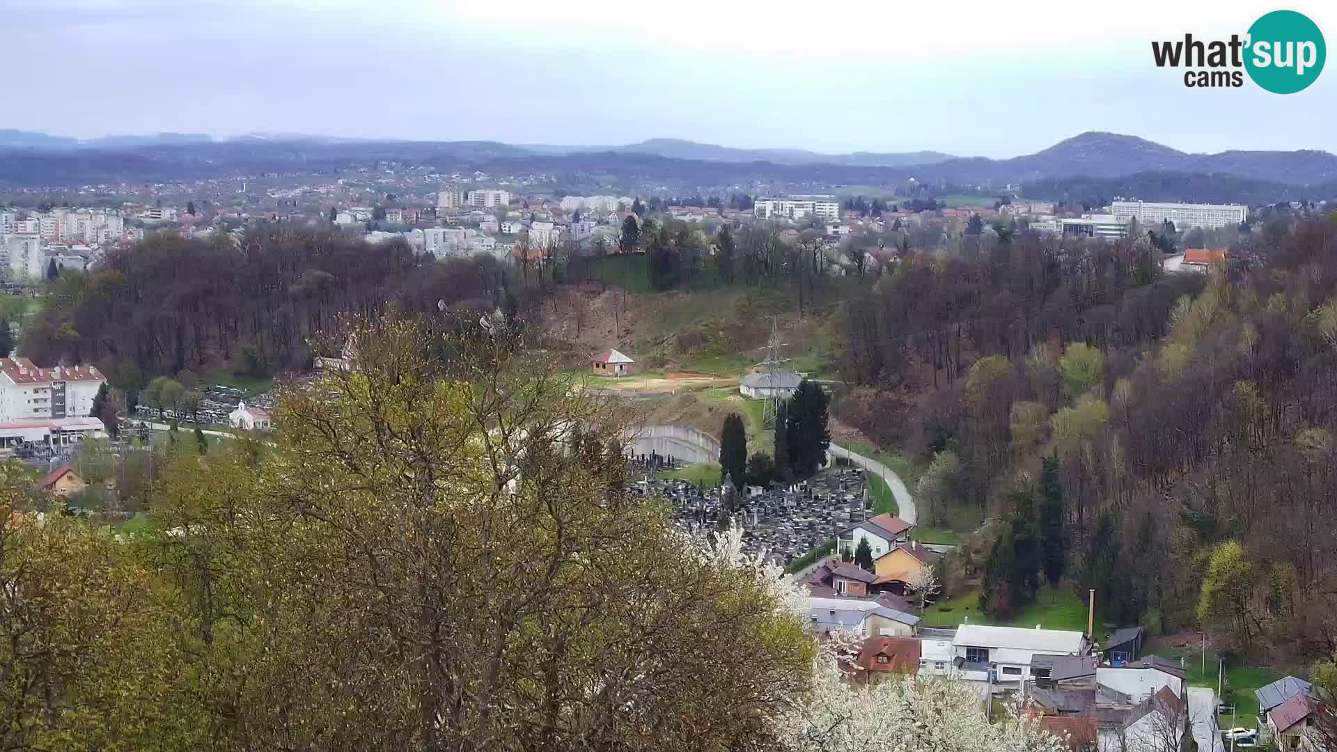 Webcam Karlovac Château Dubovac – Vue en direct de ce monument historique