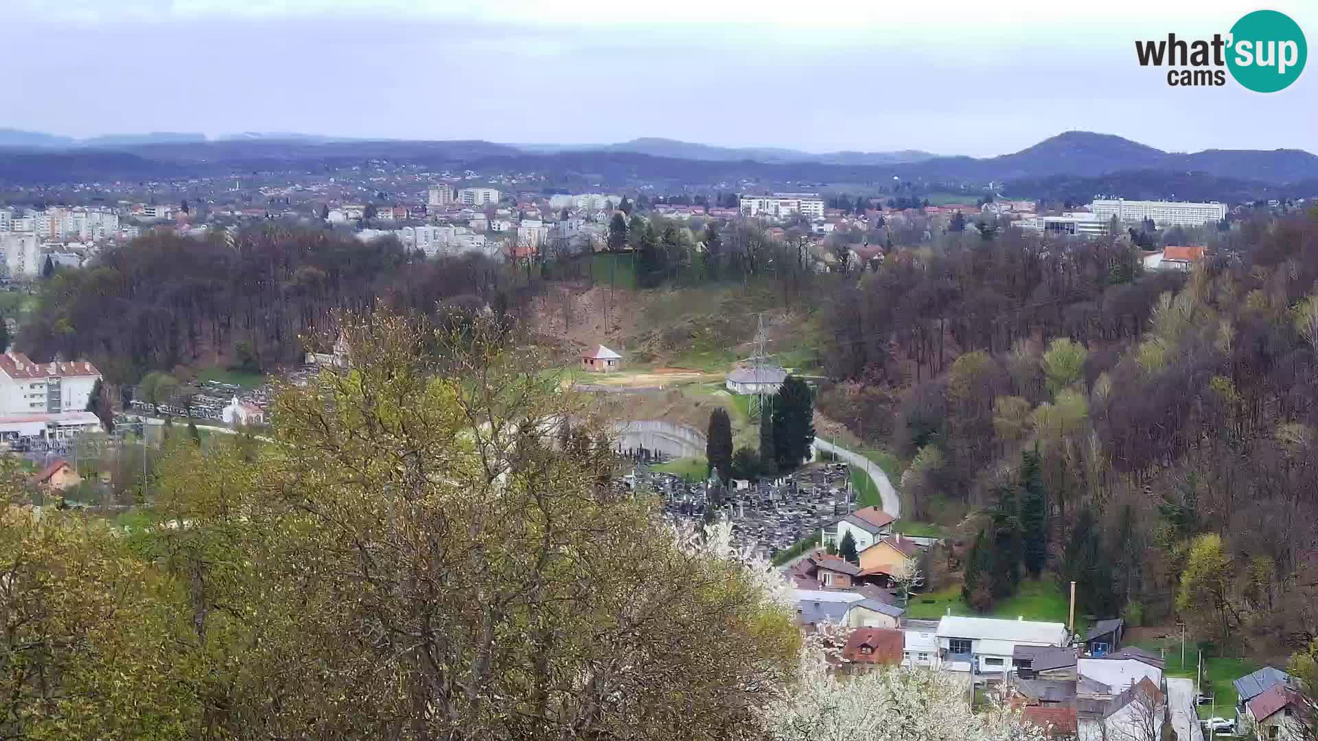 Webcam Karlovac Château Dubovac – Vue en direct de ce monument historique