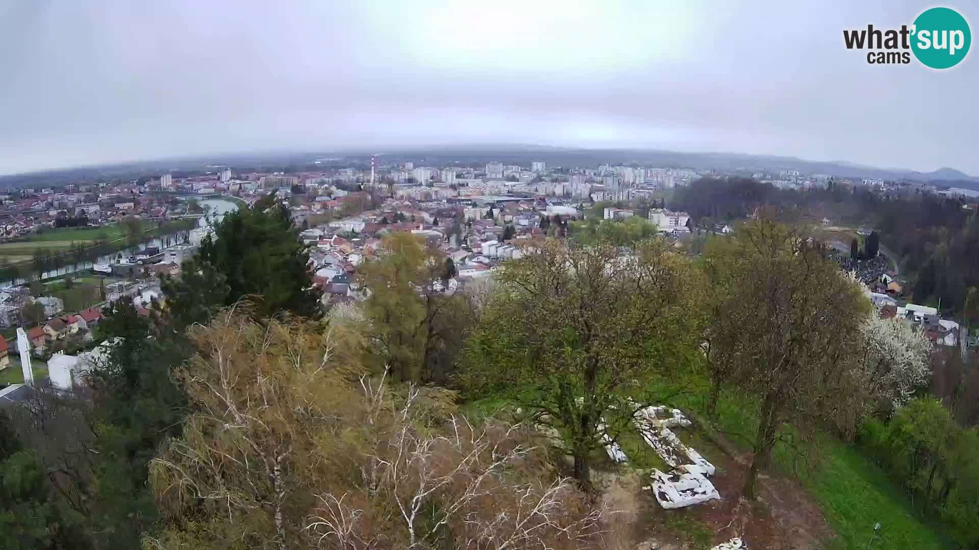 Webcam Karlovac Dubovac Castle – Live View of Karlovac’s Historic Landmark