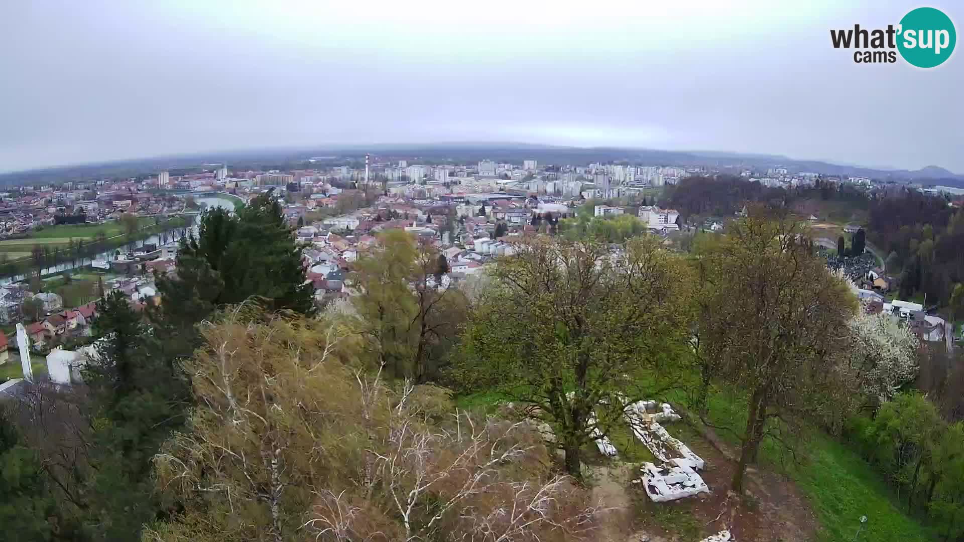 Webcam Karlovac Dubovac Castle – Live View of Karlovac’s Historic Landmark