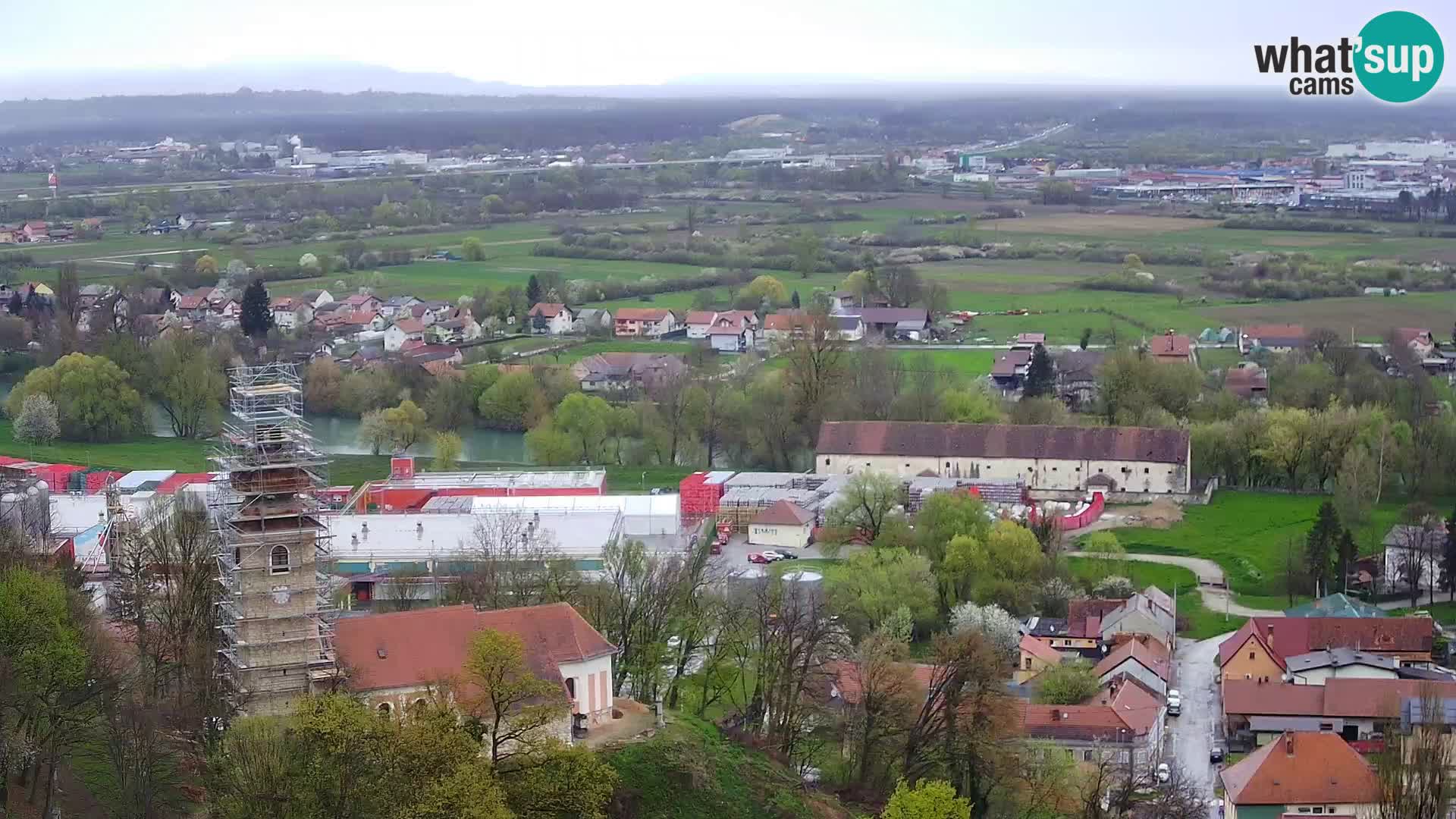 Webcam Castello Dubovac Karlovac – Vista Live sul Castello Storico
