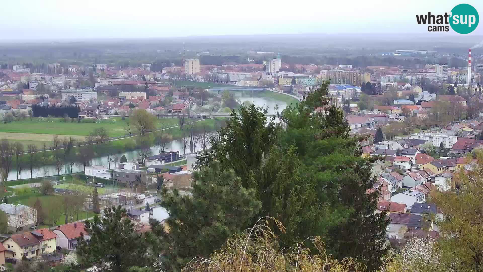 Webcam Karlovac Château Dubovac – Vue en direct de ce monument historique