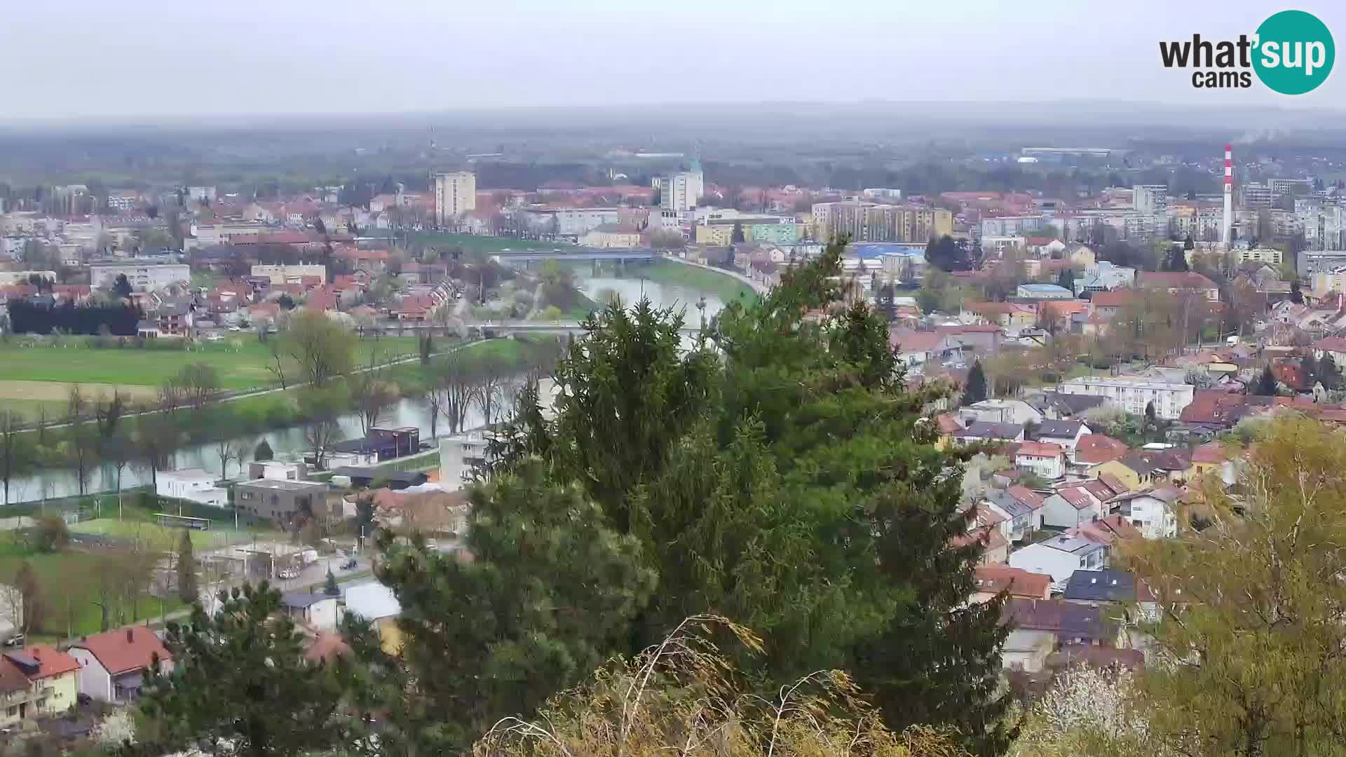 Web kamera Karlovac – Dvorac Dubovac uživo