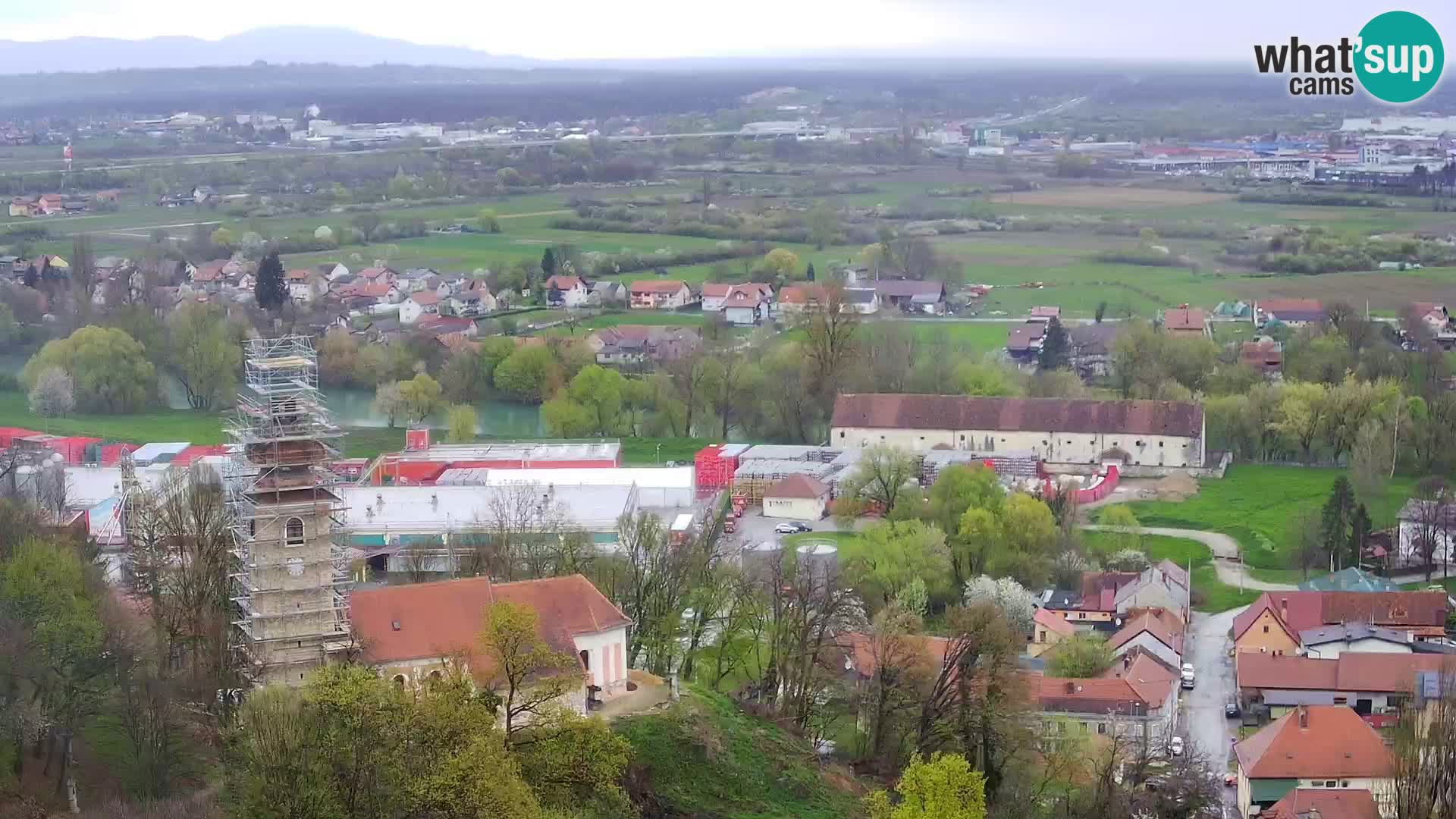 Webcam Castello Dubovac Karlovac – Vista Live sul Castello Storico