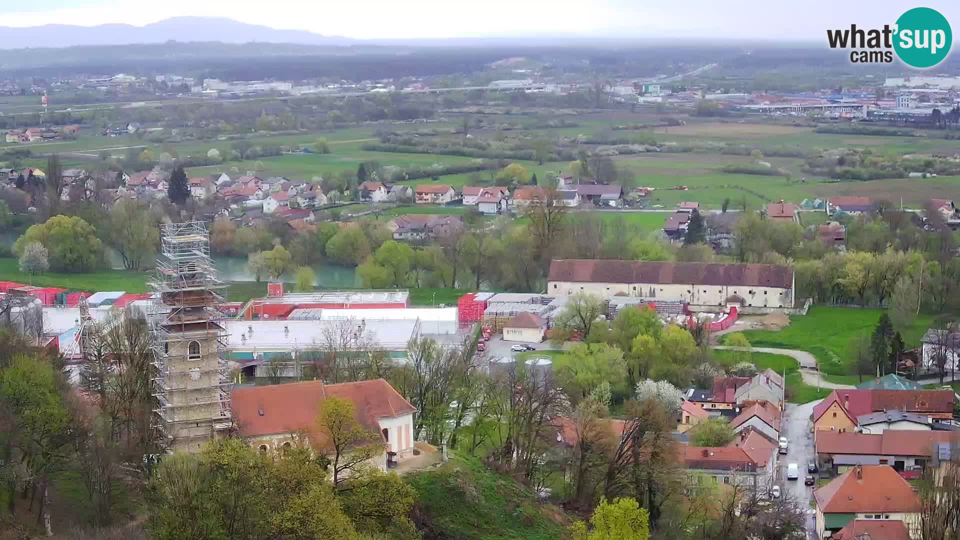 Webcam Castello Dubovac Karlovac – Vista Live sul Castello Storico