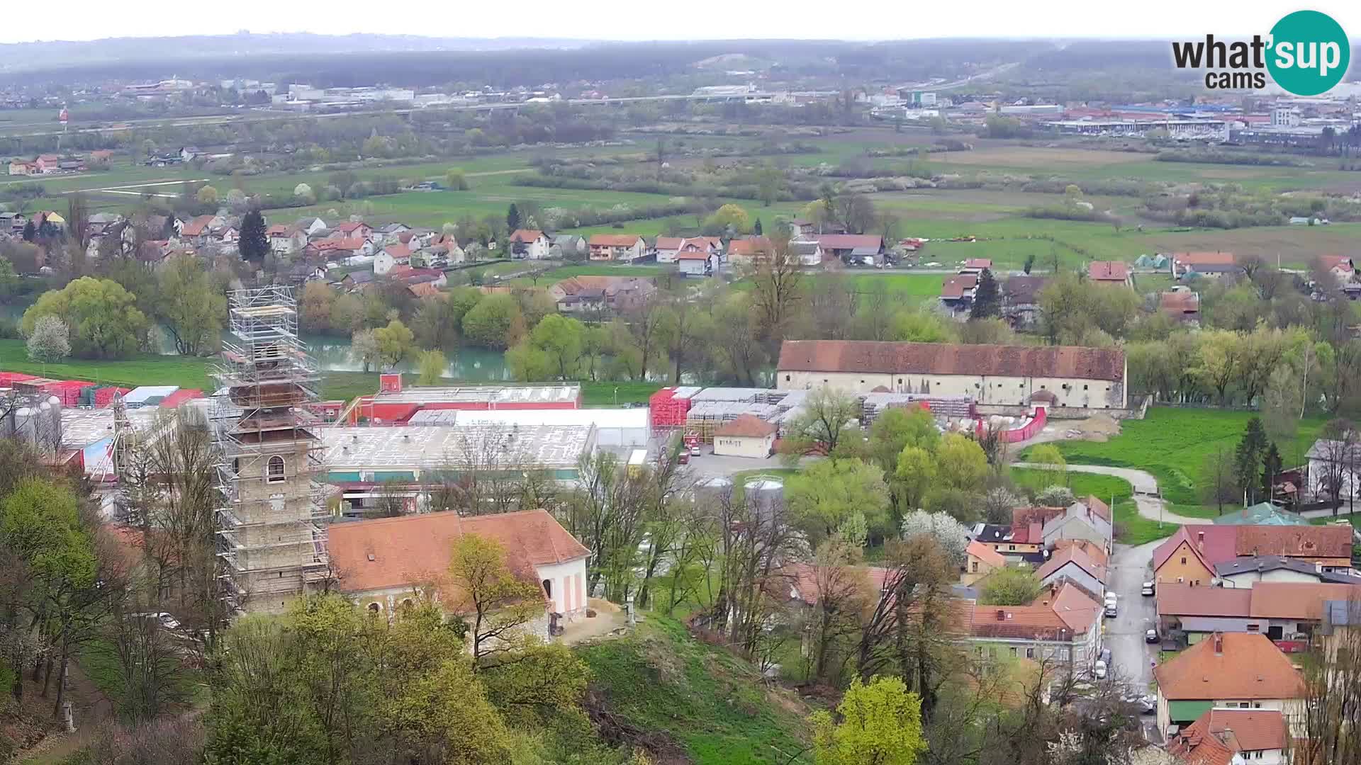 Webcam Karlovac Château Dubovac – Vue en direct de ce monument historique