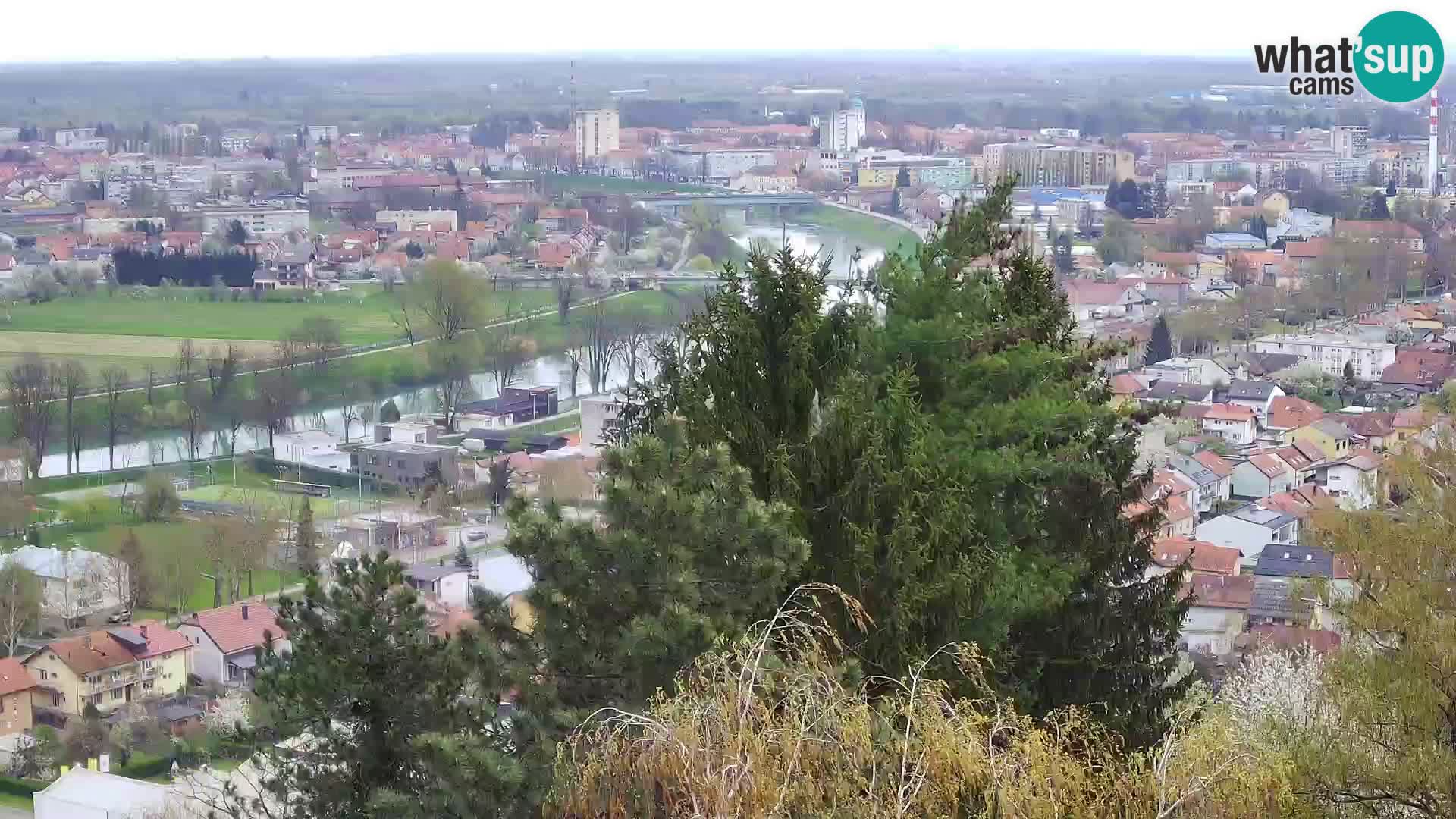 Webcam Karlovac Dubovac Castle – Live View of Karlovac’s Historic Landmark