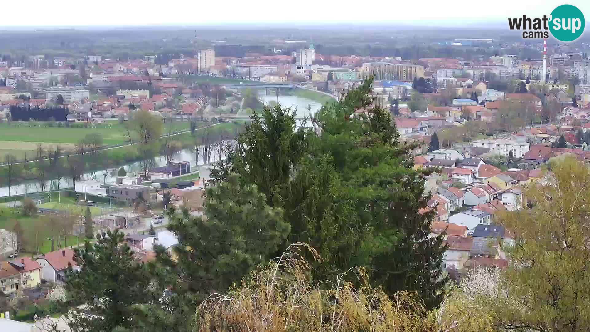 Webcam Karlovac Château Dubovac – Vue en direct de ce monument historique