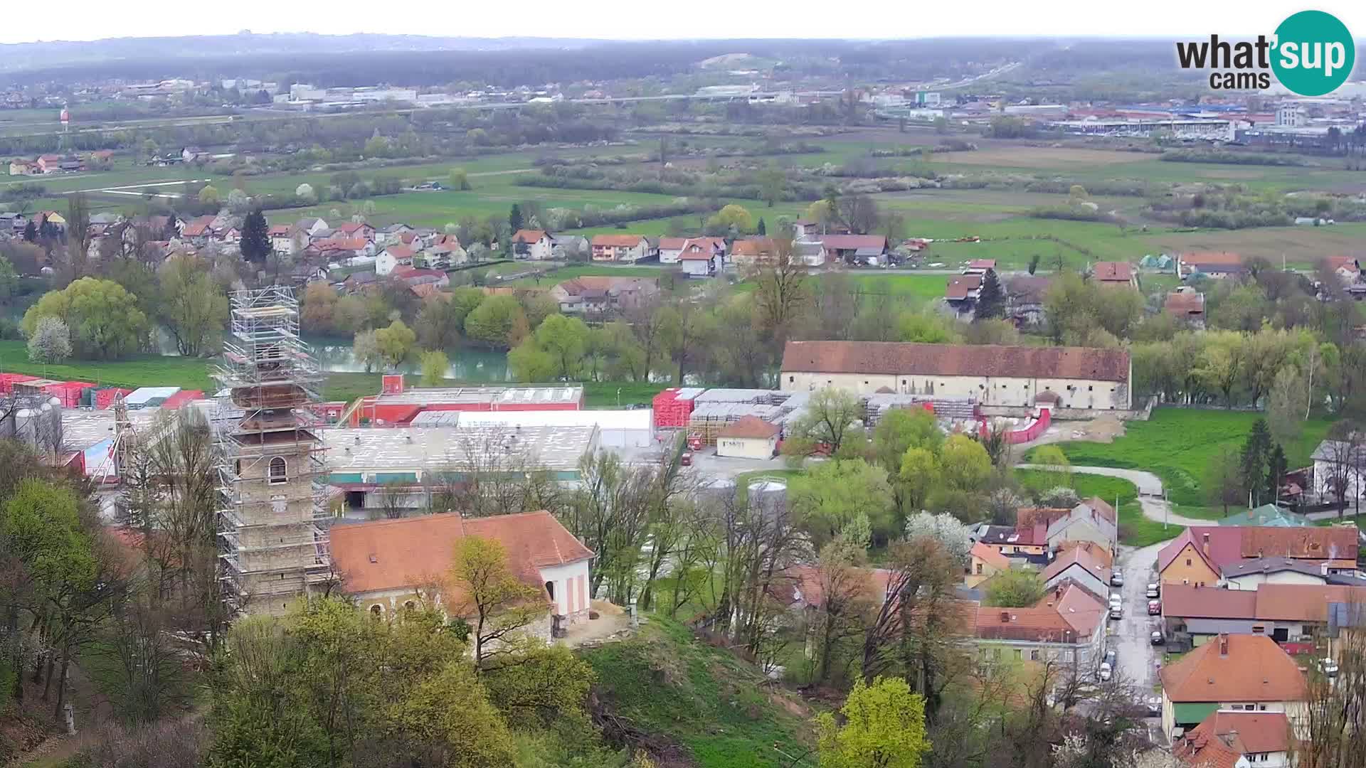 Webcam Karlstadt Burg Dubovac – Liveblick auf das historische Wahrzeichen