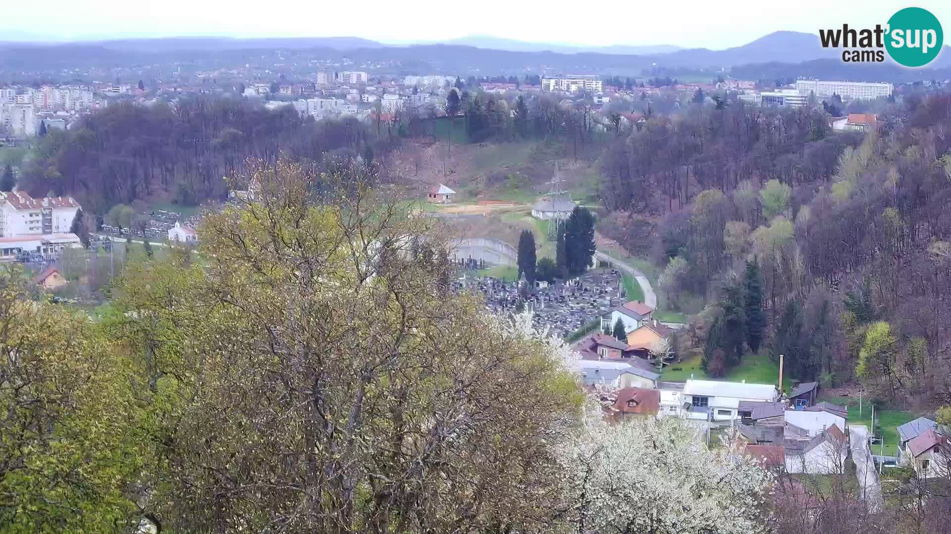 Webcam Karlovac Château Dubovac – Vue en direct de ce monument historique