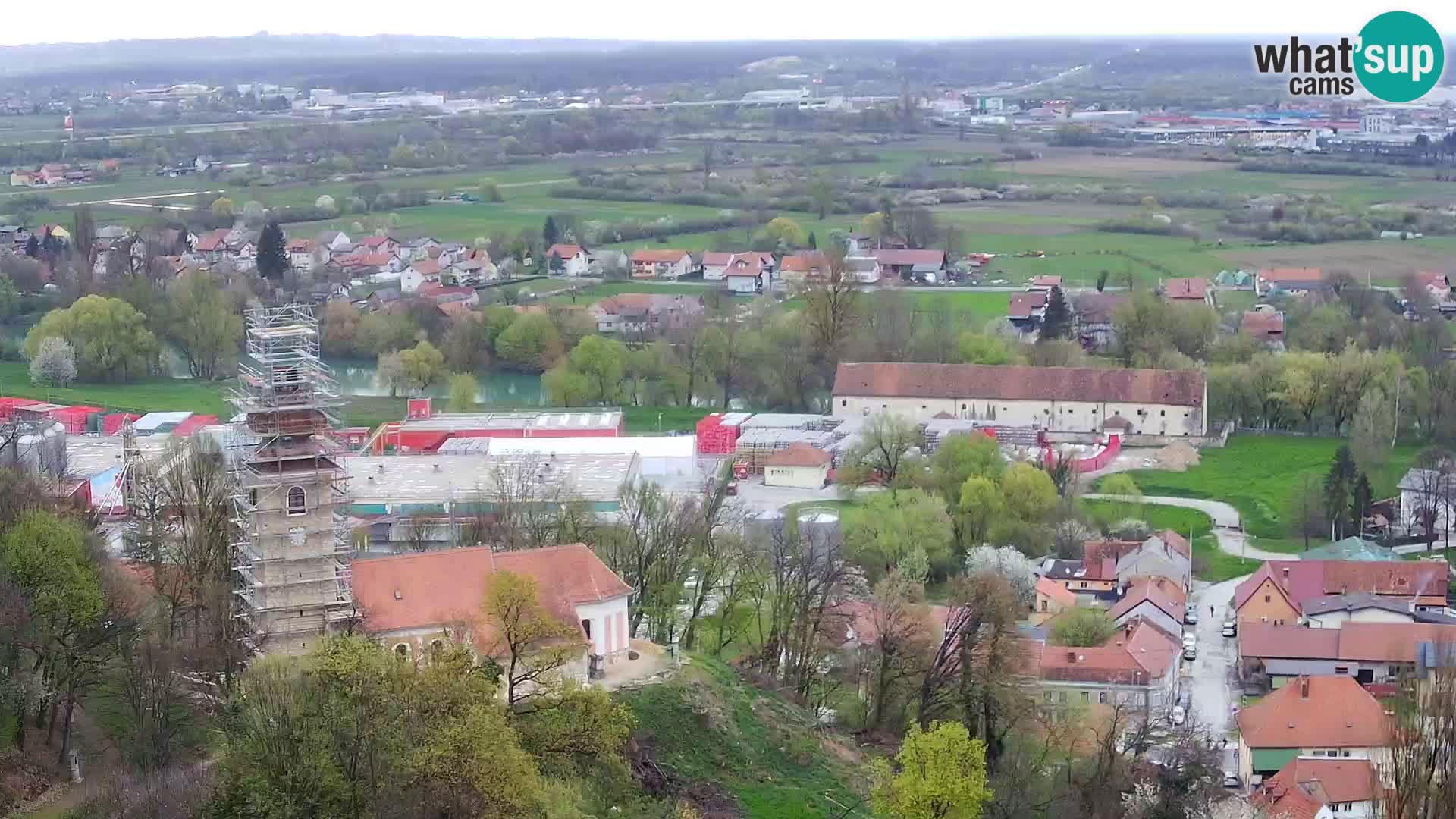 Web kamera Karlovac – Dvorac Dubovac uživo