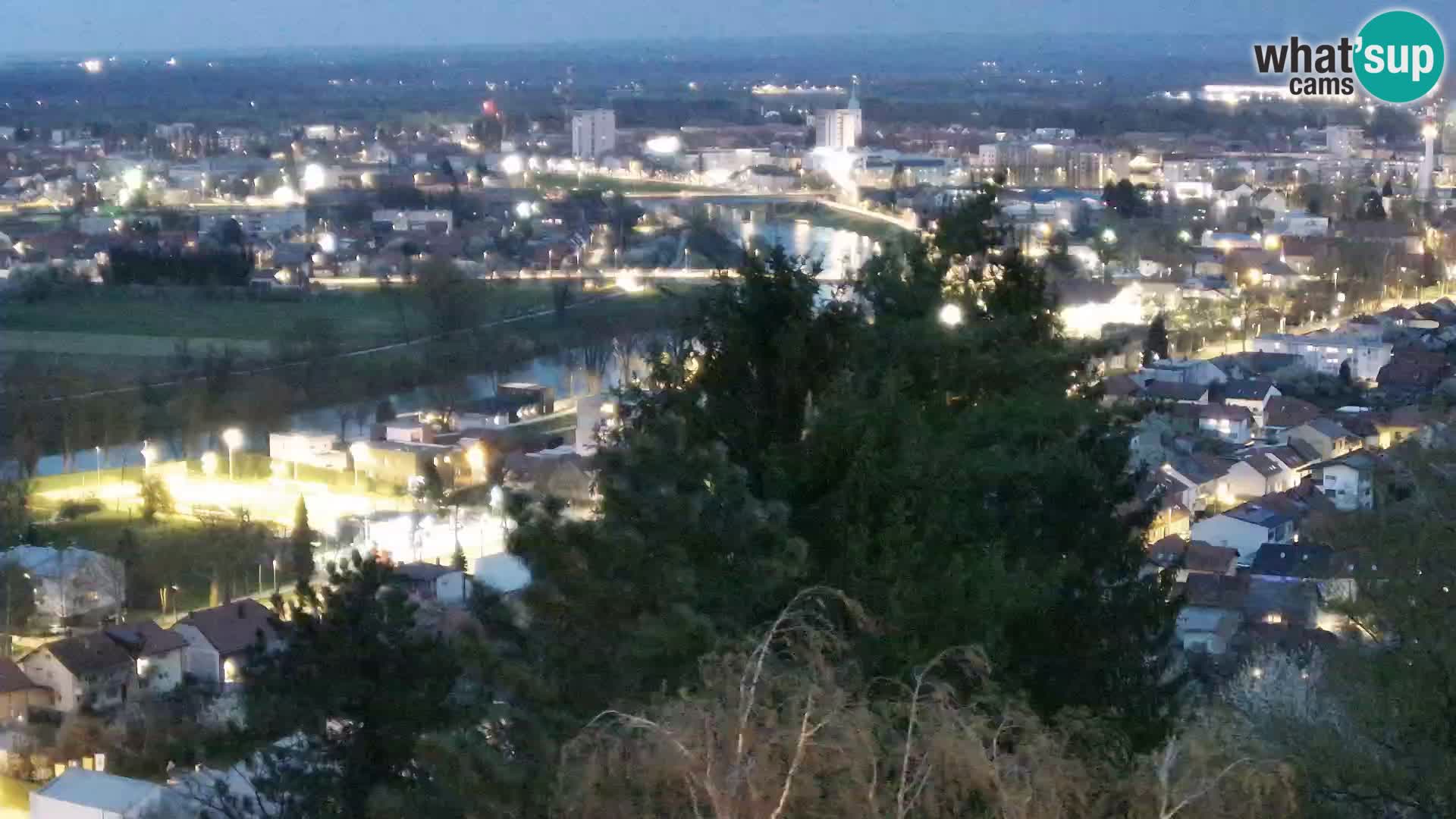 Webcam Karlovac Château Dubovac – Vue en direct de ce monument historique