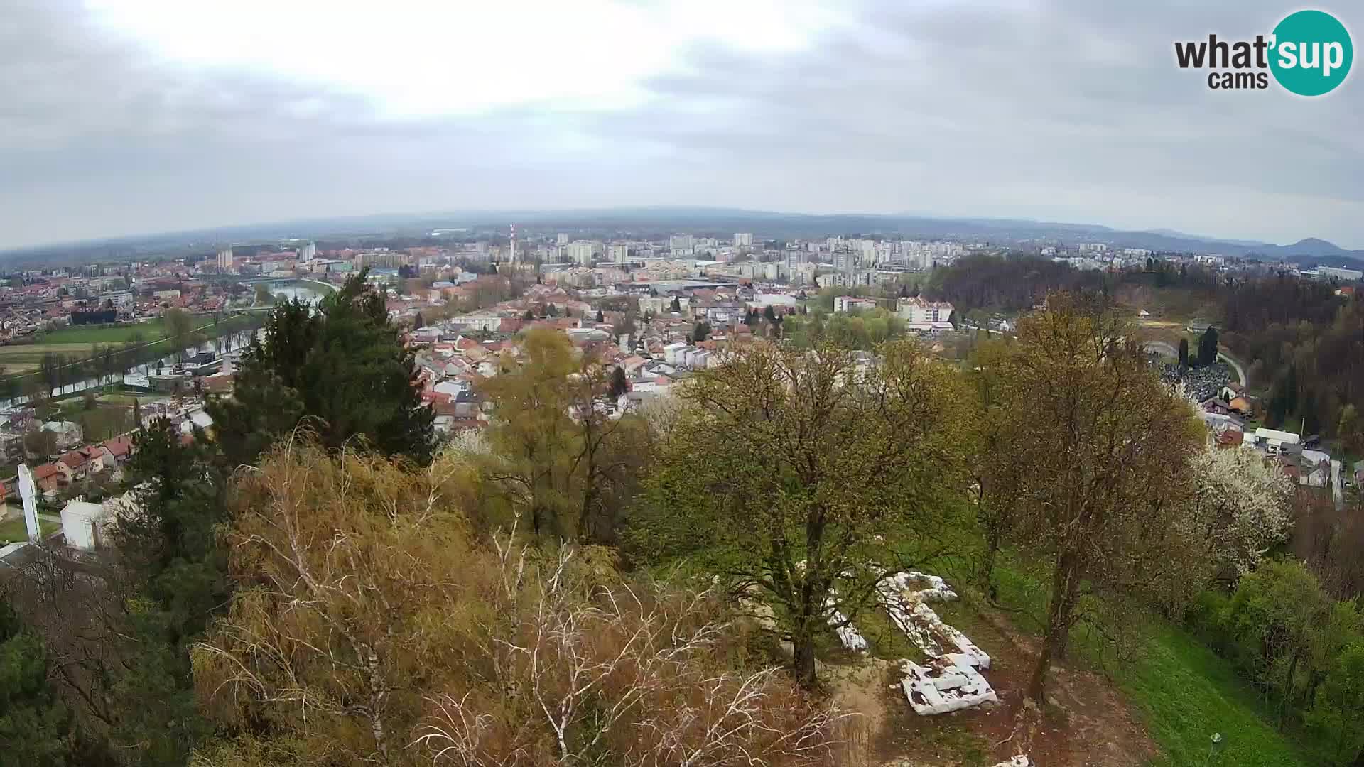 Webcam Karlovac Château Dubovac – Vue en direct de ce monument historique