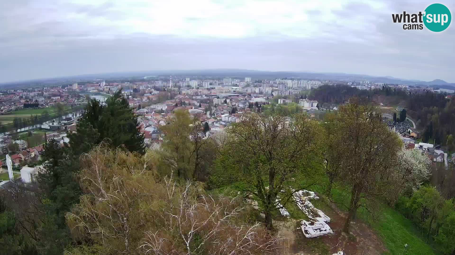 Webcam Karlovac Dubovac Castle – Live View of Karlovac’s Historic Landmark