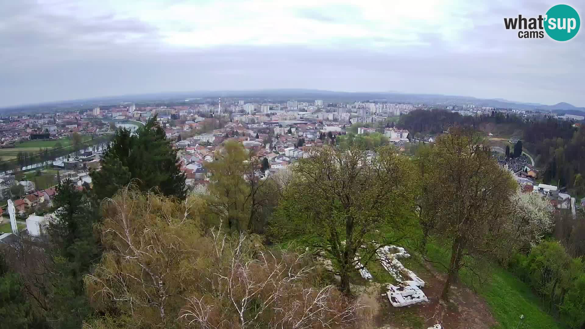Webcam Karlovac Château Dubovac – Vue en direct de ce monument historique
