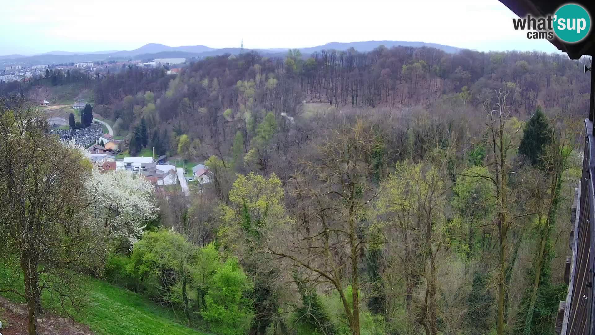 Webcam Karlovac Château Dubovac – Vue en direct de ce monument historique