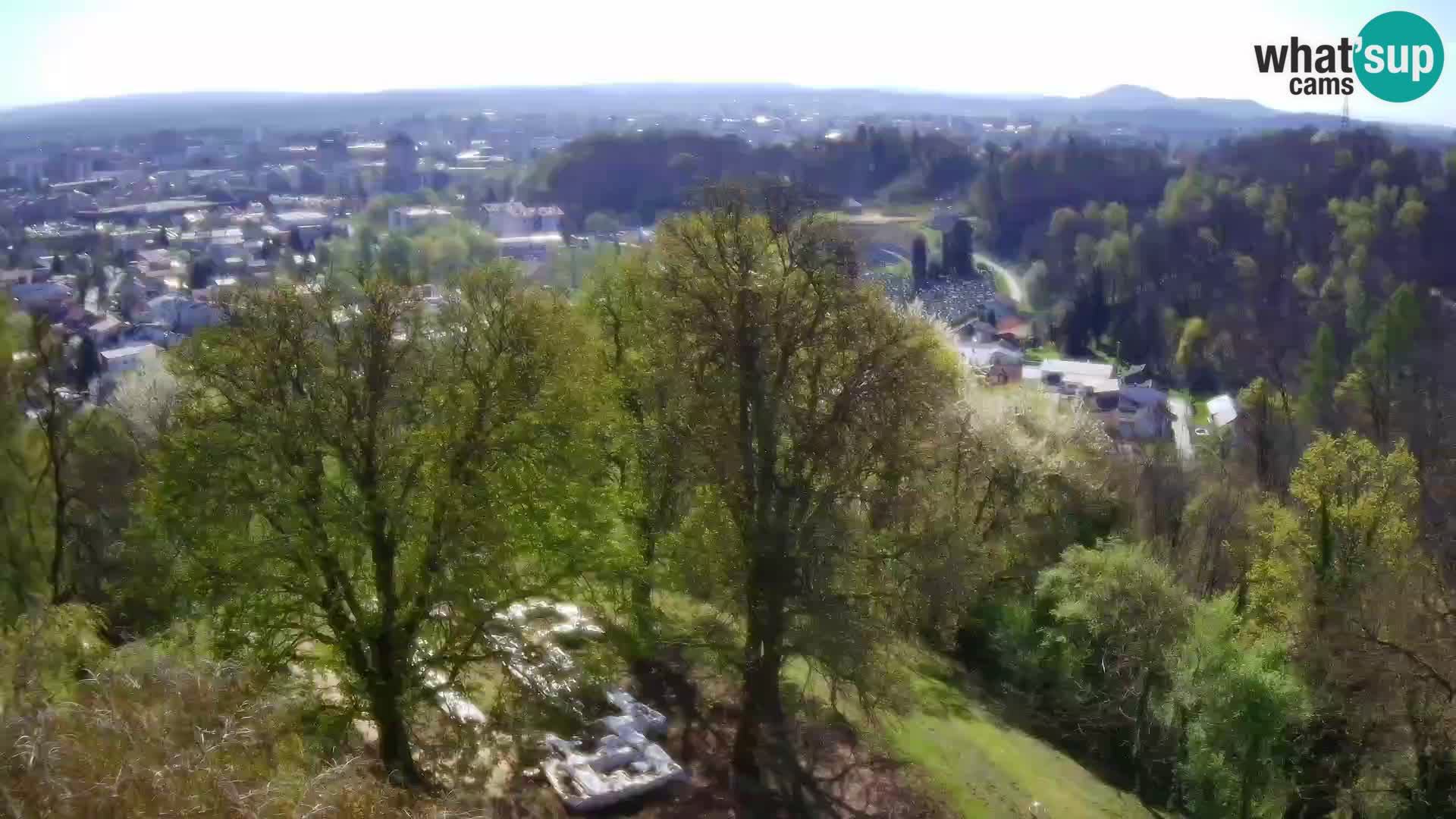 Webcam Karlovac Château Dubovac – Vue en direct de ce monument historique