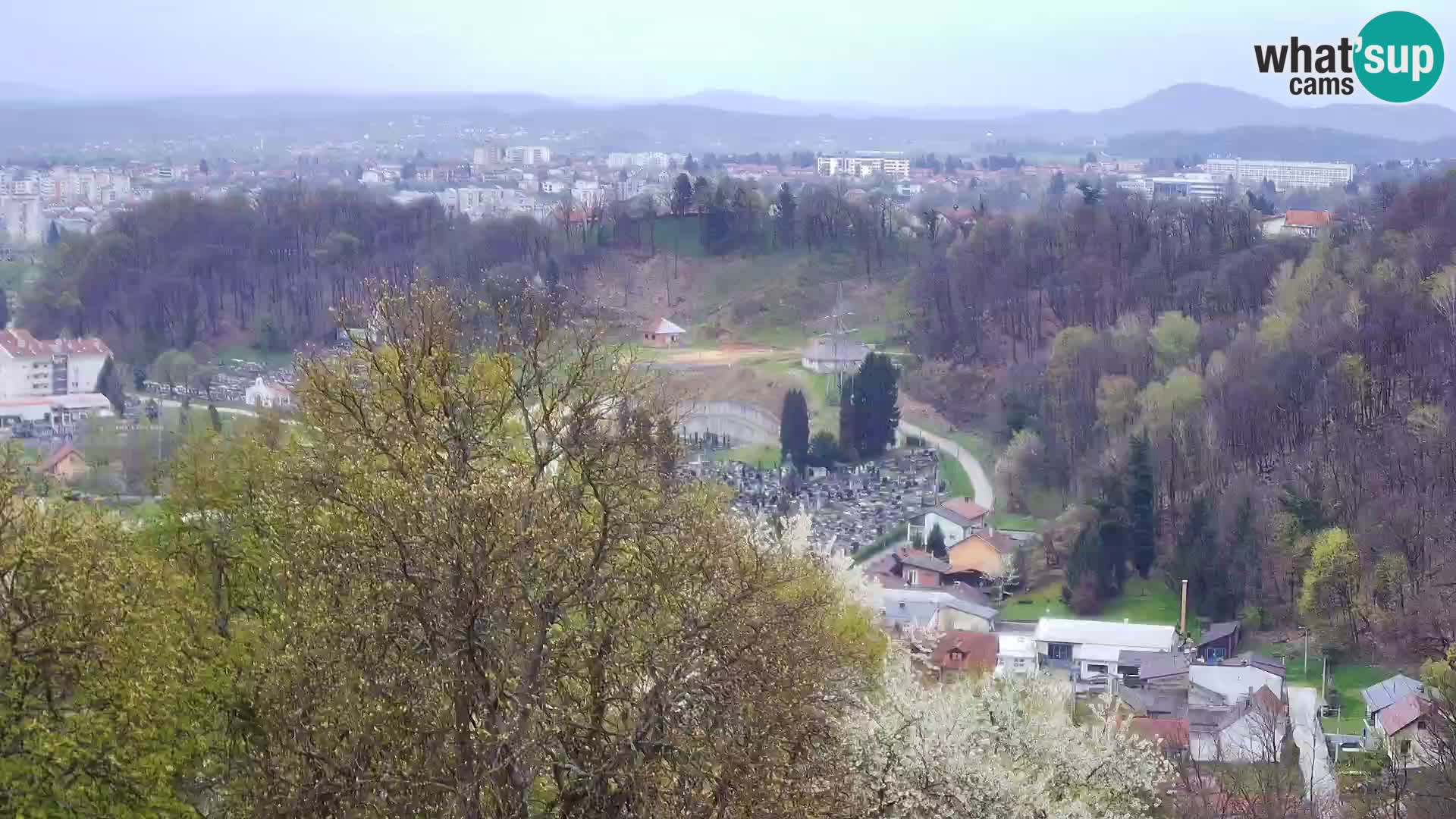 Webcam Karlovac Château Dubovac – Vue en direct de ce monument historique