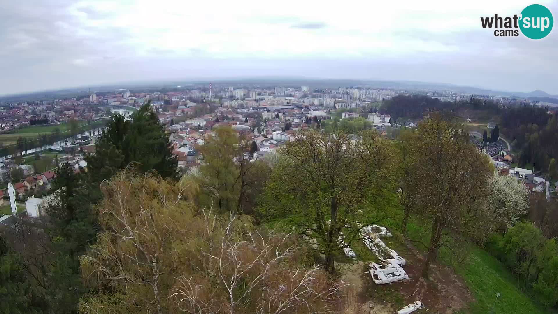 Webcam Karlovac Dubovac Castle – Live View of Karlovac’s Historic Landmark