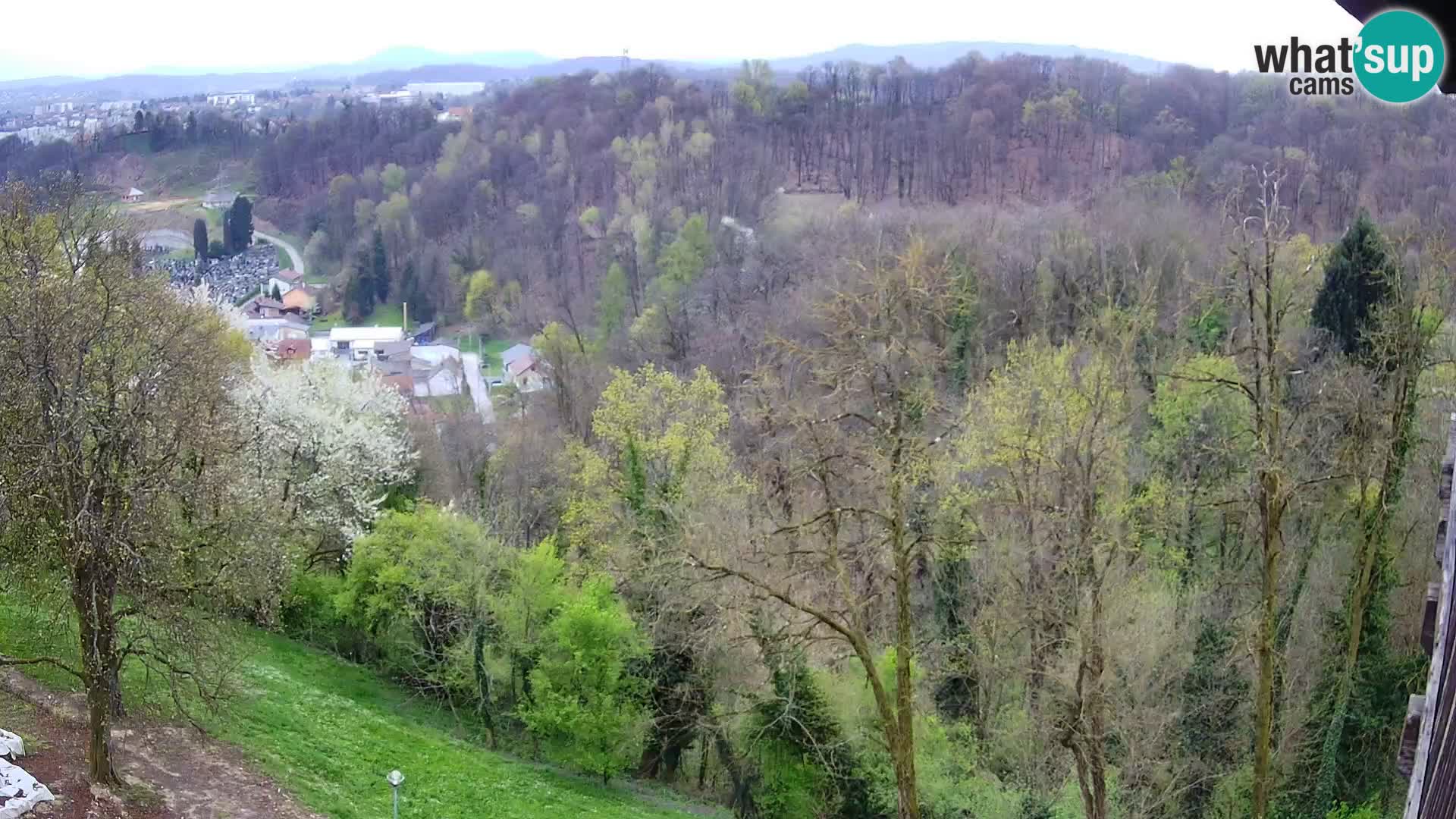 Webcam Karlovac Château Dubovac – Vue en direct de ce monument historique