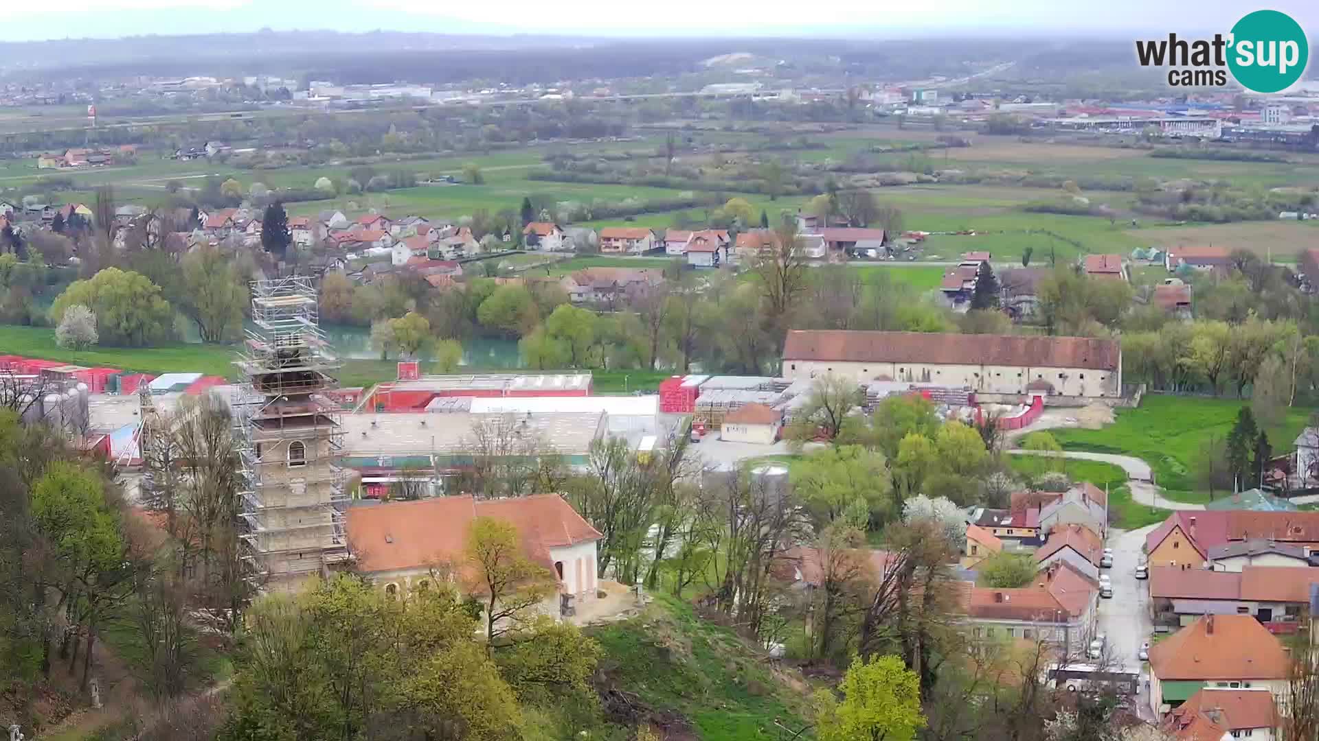 Webcam Karlovac Dubovac Castle – Live View of Karlovac’s Historic Landmark