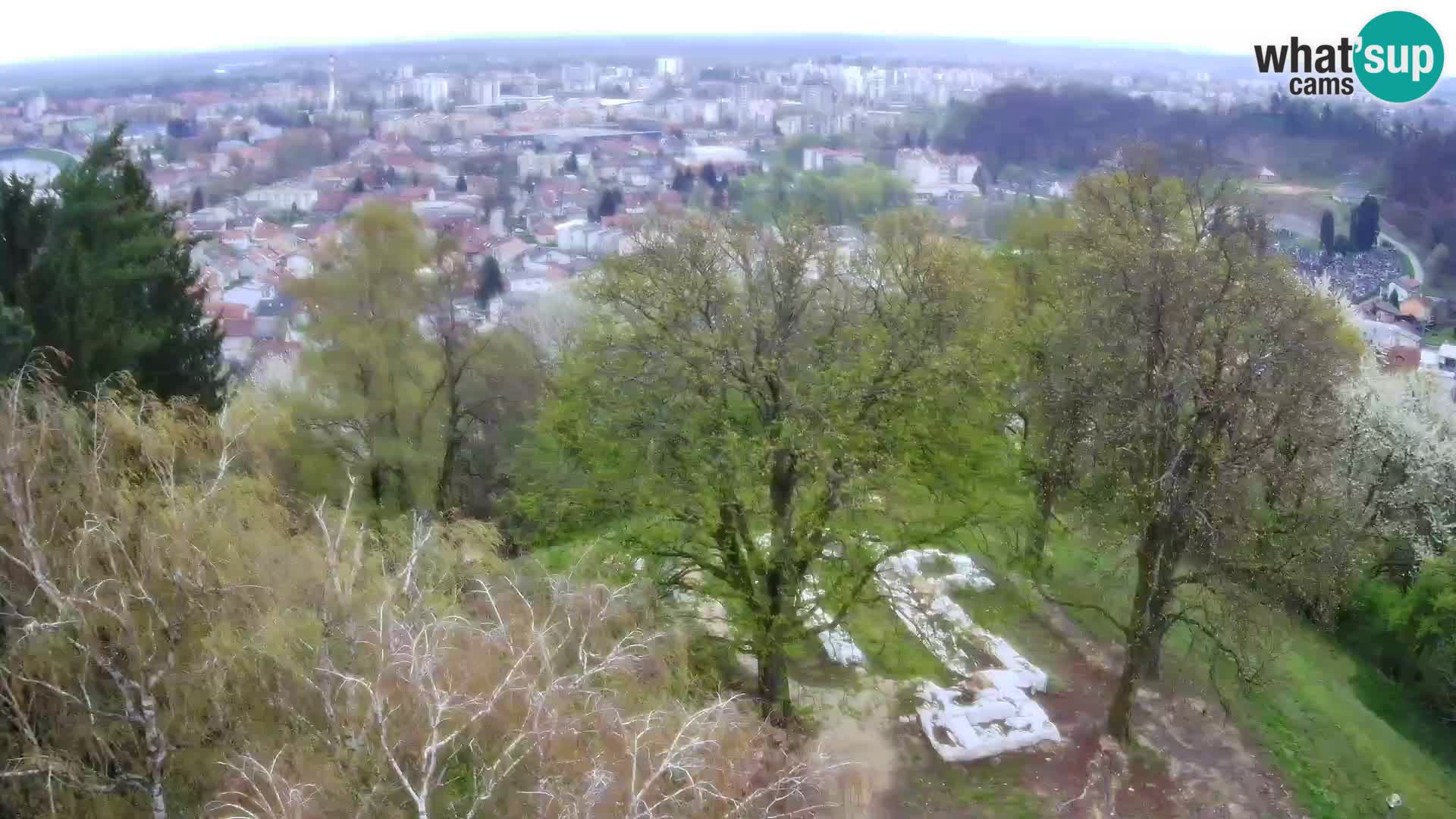 Web kamera Karlovac – Dvorac Dubovac uživo