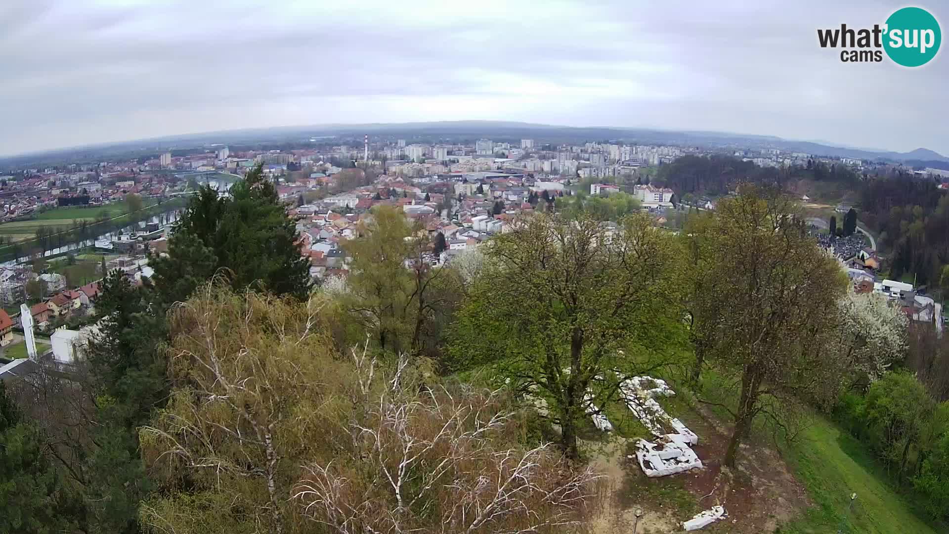 Webcam Karlovac Dubovac Castle – Live View of Karlovac’s Historic Landmark