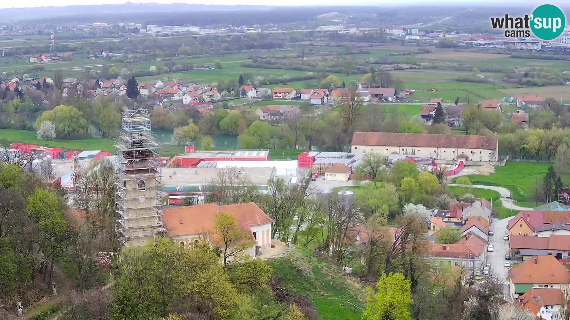 Web kamera Karlovac – Dvorac Dubovac uživo