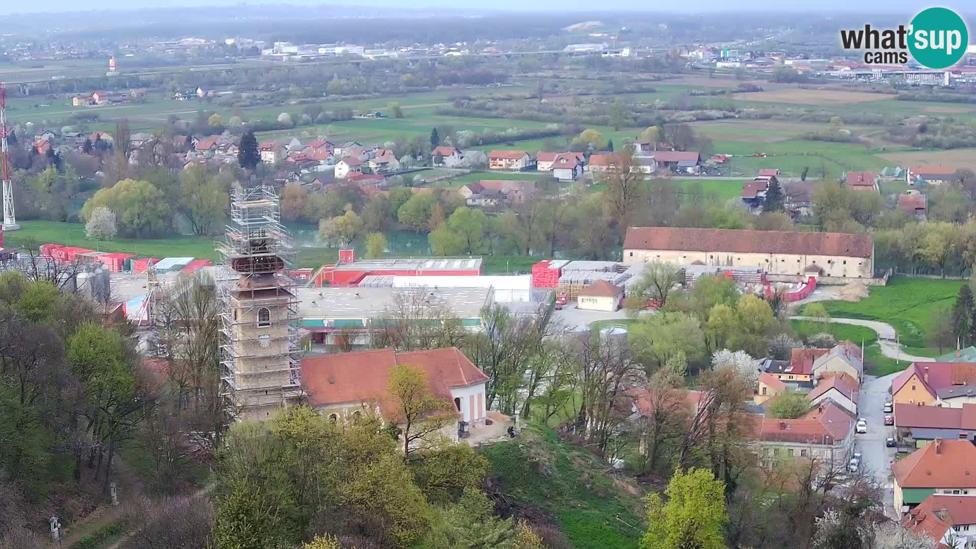 Web kamera Karlovac – Dvorac Dubovac uživo